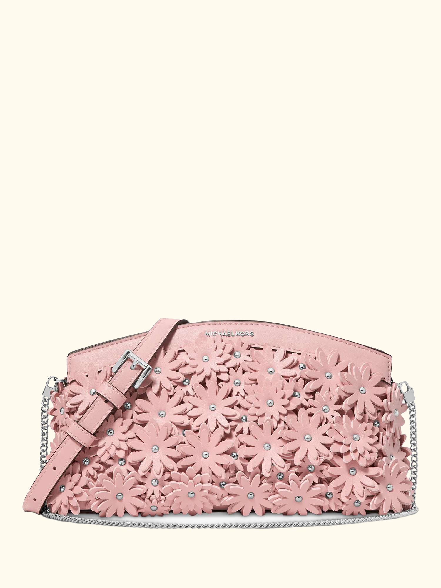 Athena Floral Appliqué Convertible Clutch Bag