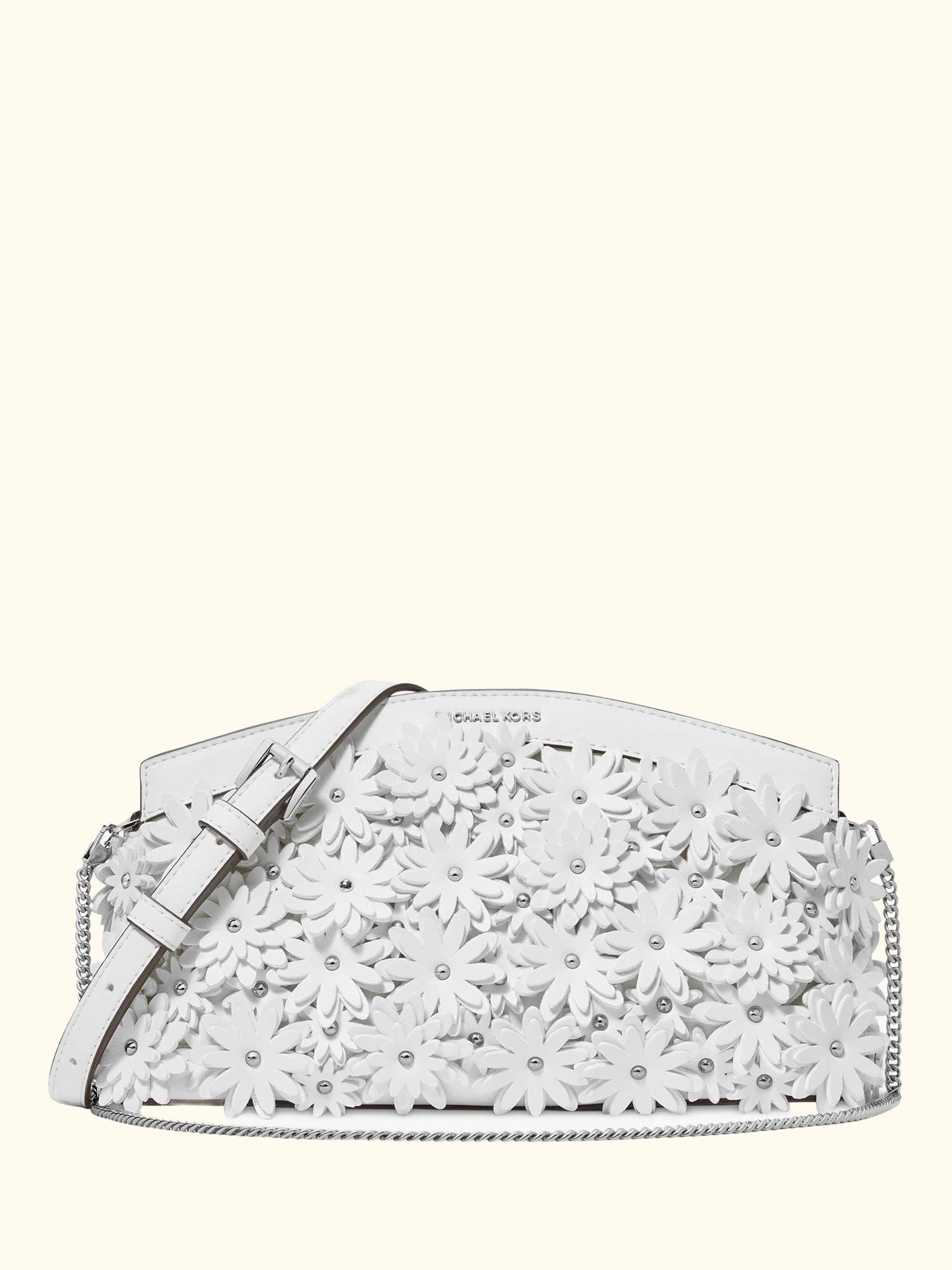 Athena Floral Appliqué Convertible Clutch Bag