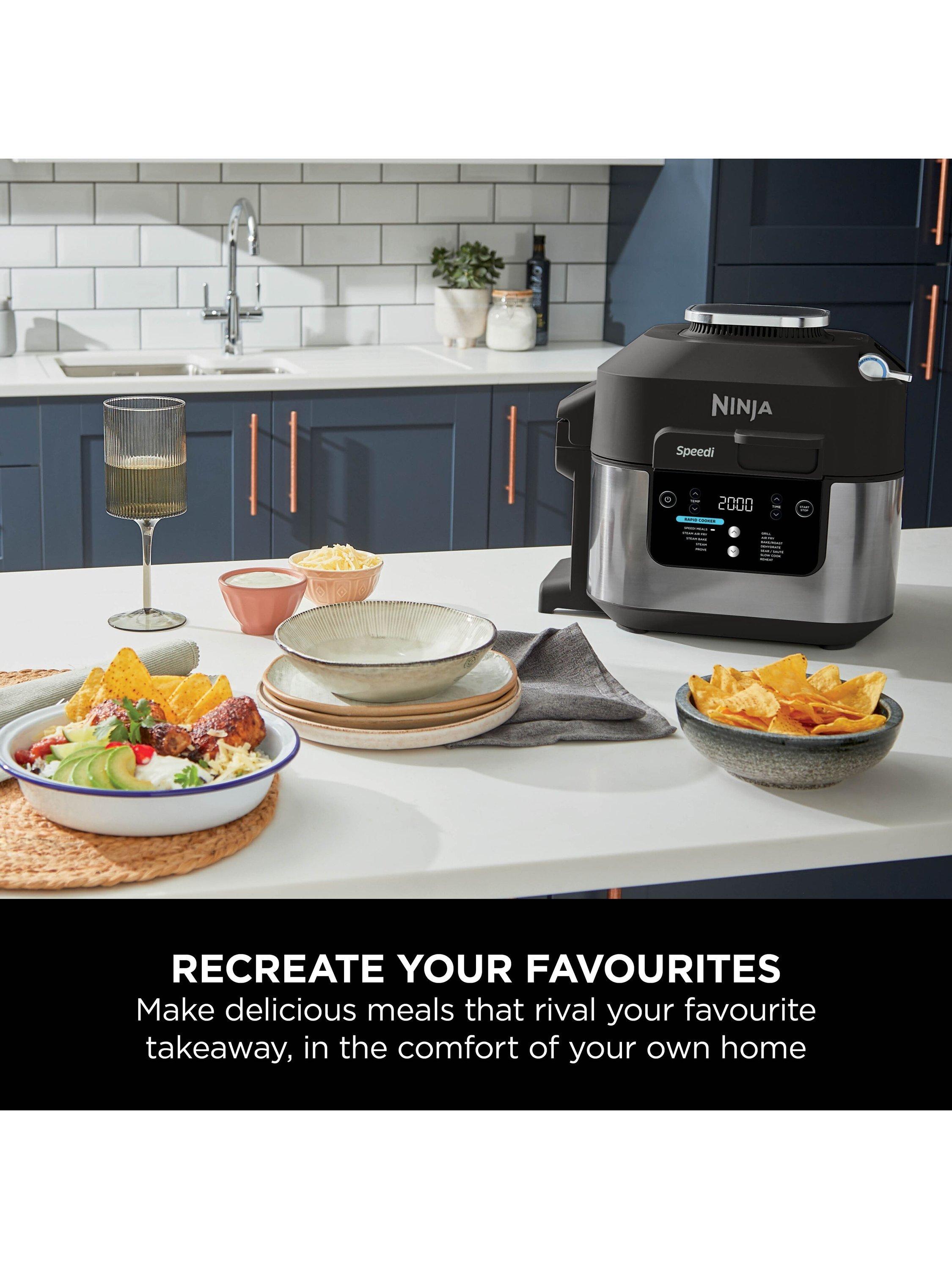 Speedi ON500UK 12-in-1 Multi Cooker, Black Steel