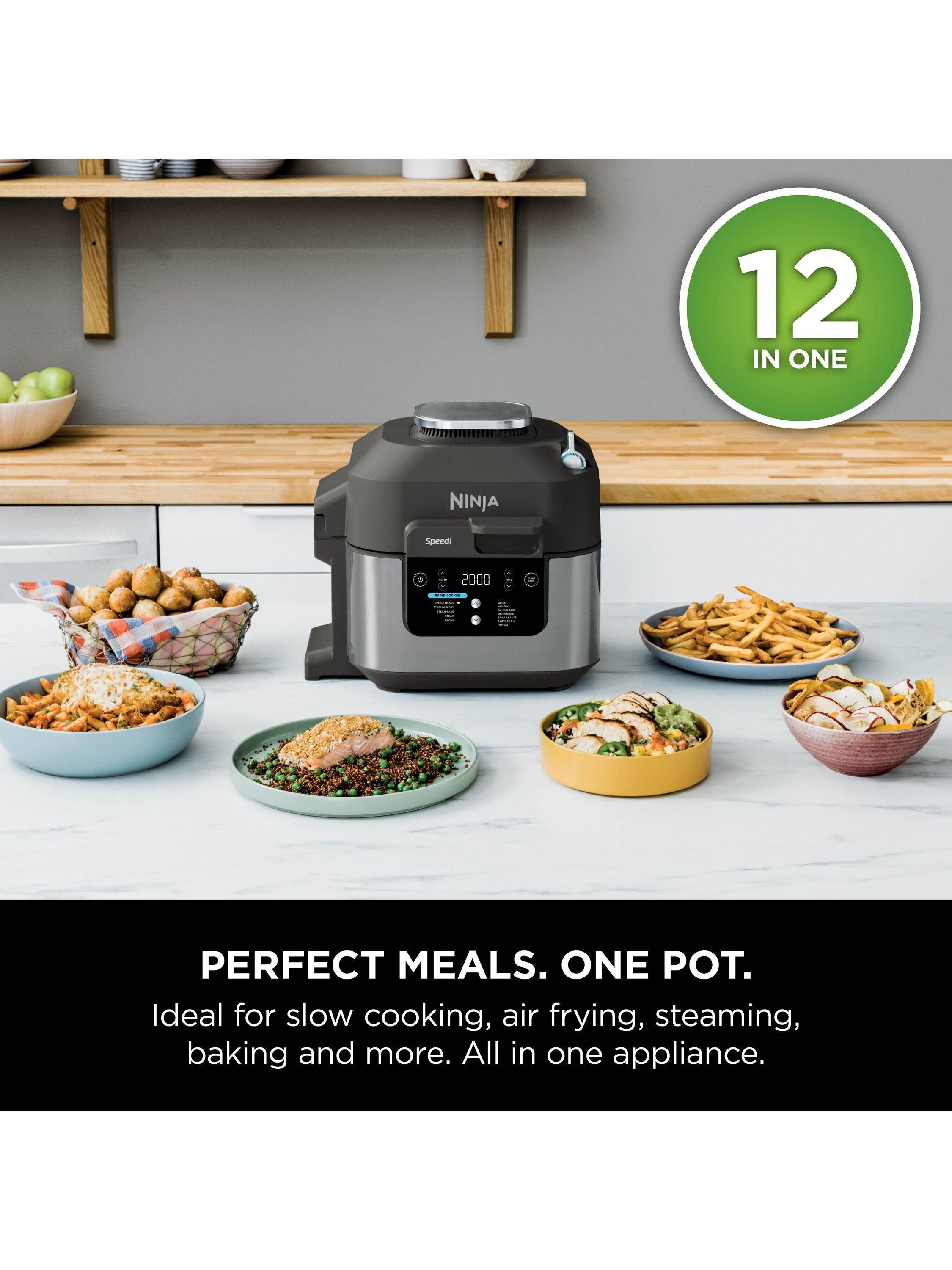 Speedi ON500UK 12-in-1 Multi Cooker, Black Steel