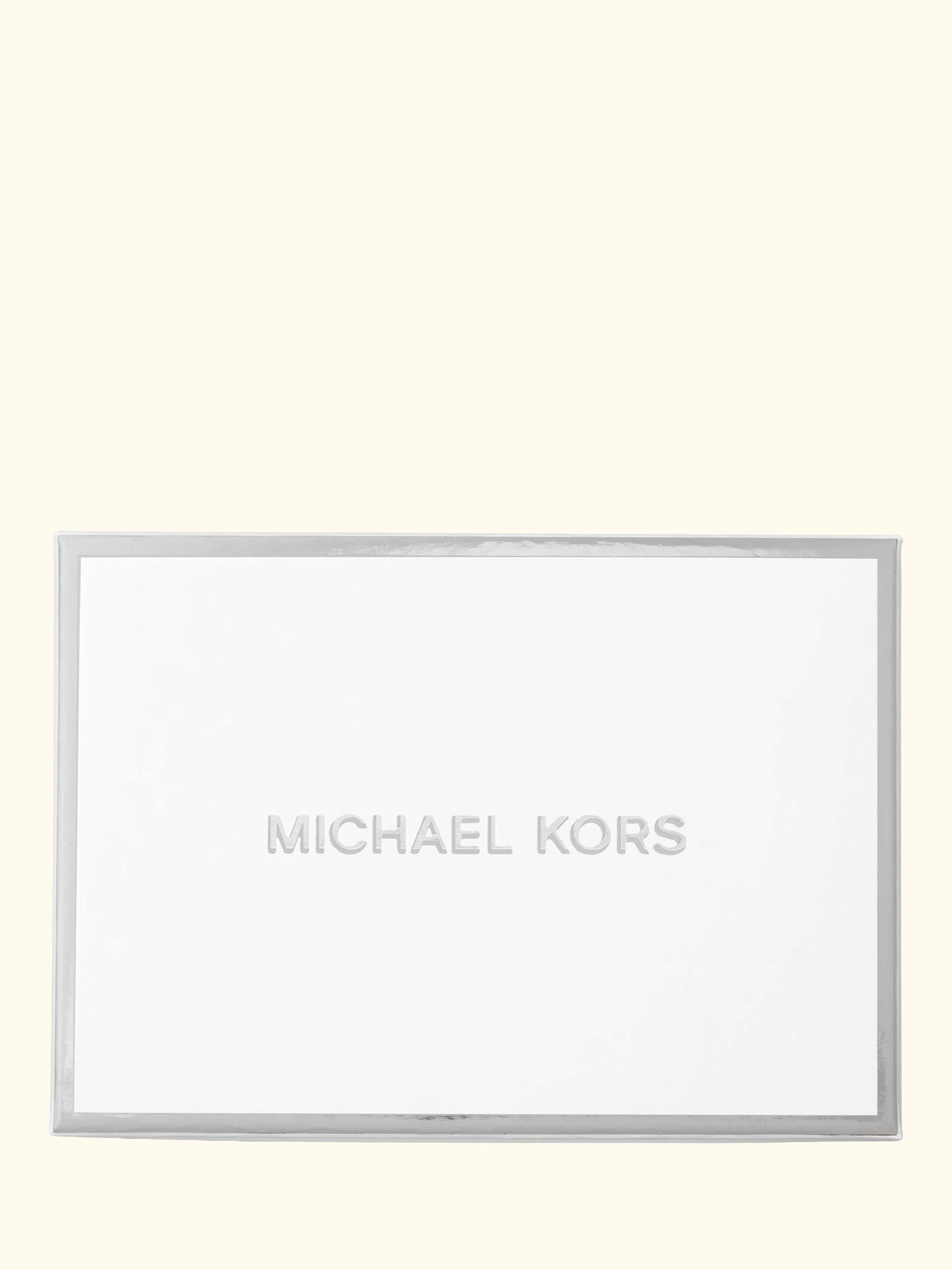 Jet Set Signature Leather Cardholder, Vanilla