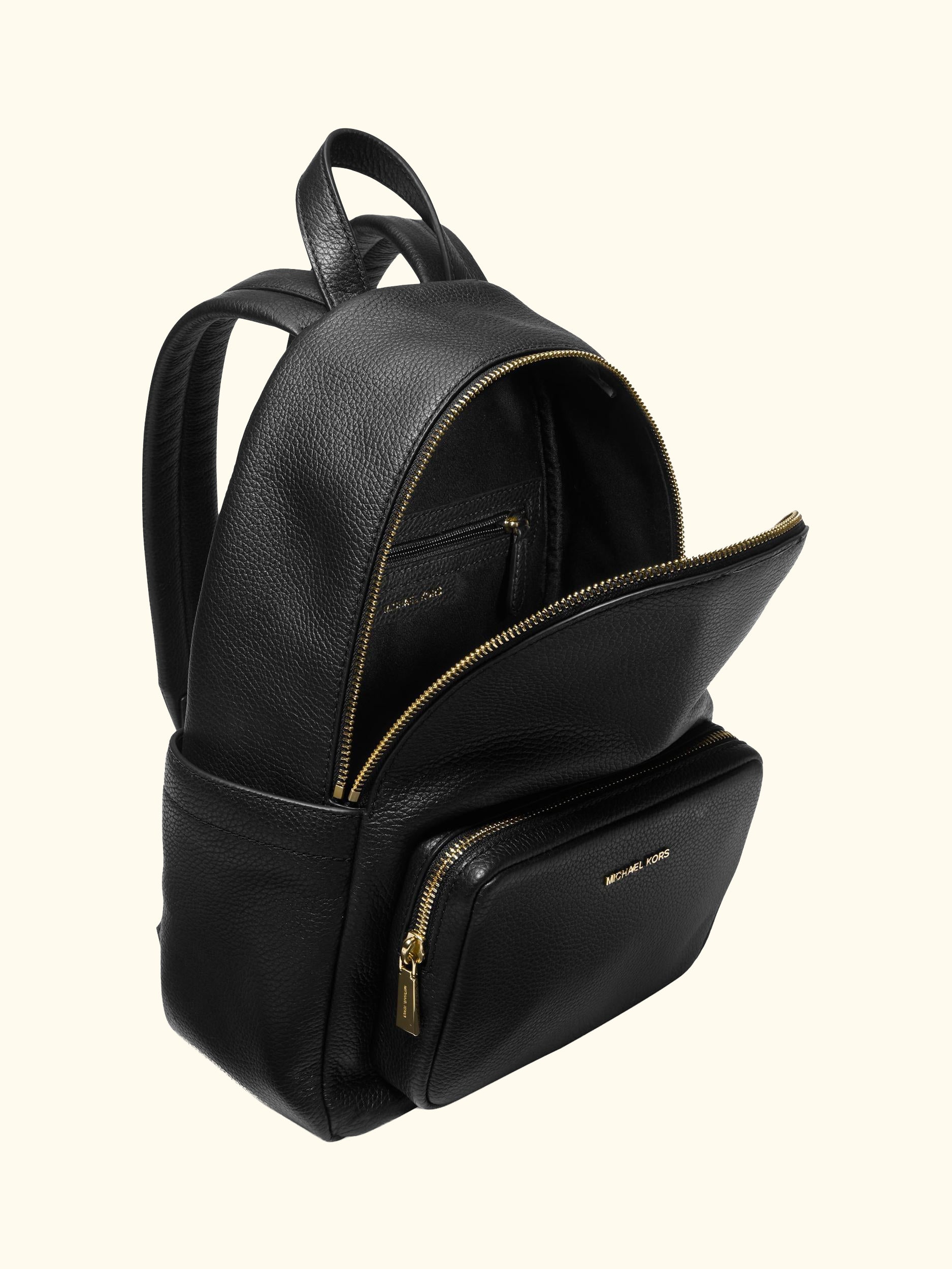 Tanner Leather Backpack, Black