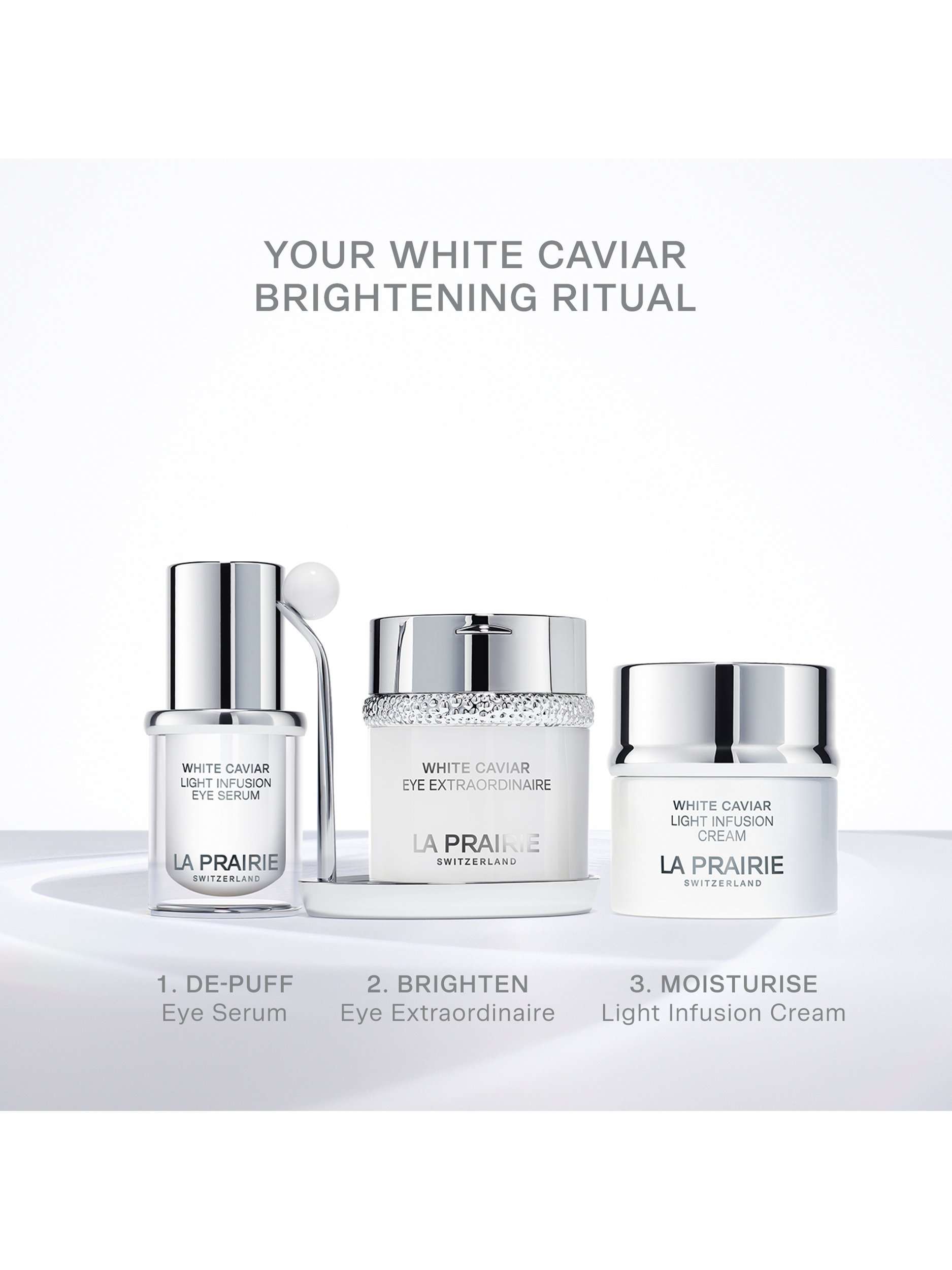White Caviar Light Infusion Eye Serum, 15ml