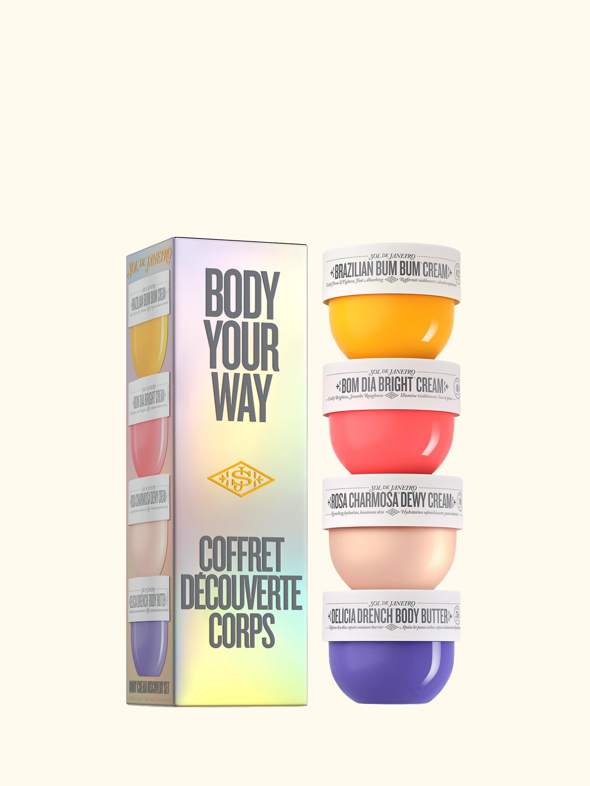 Body Your Way Body Cream Discovery Bodycare Gift Set