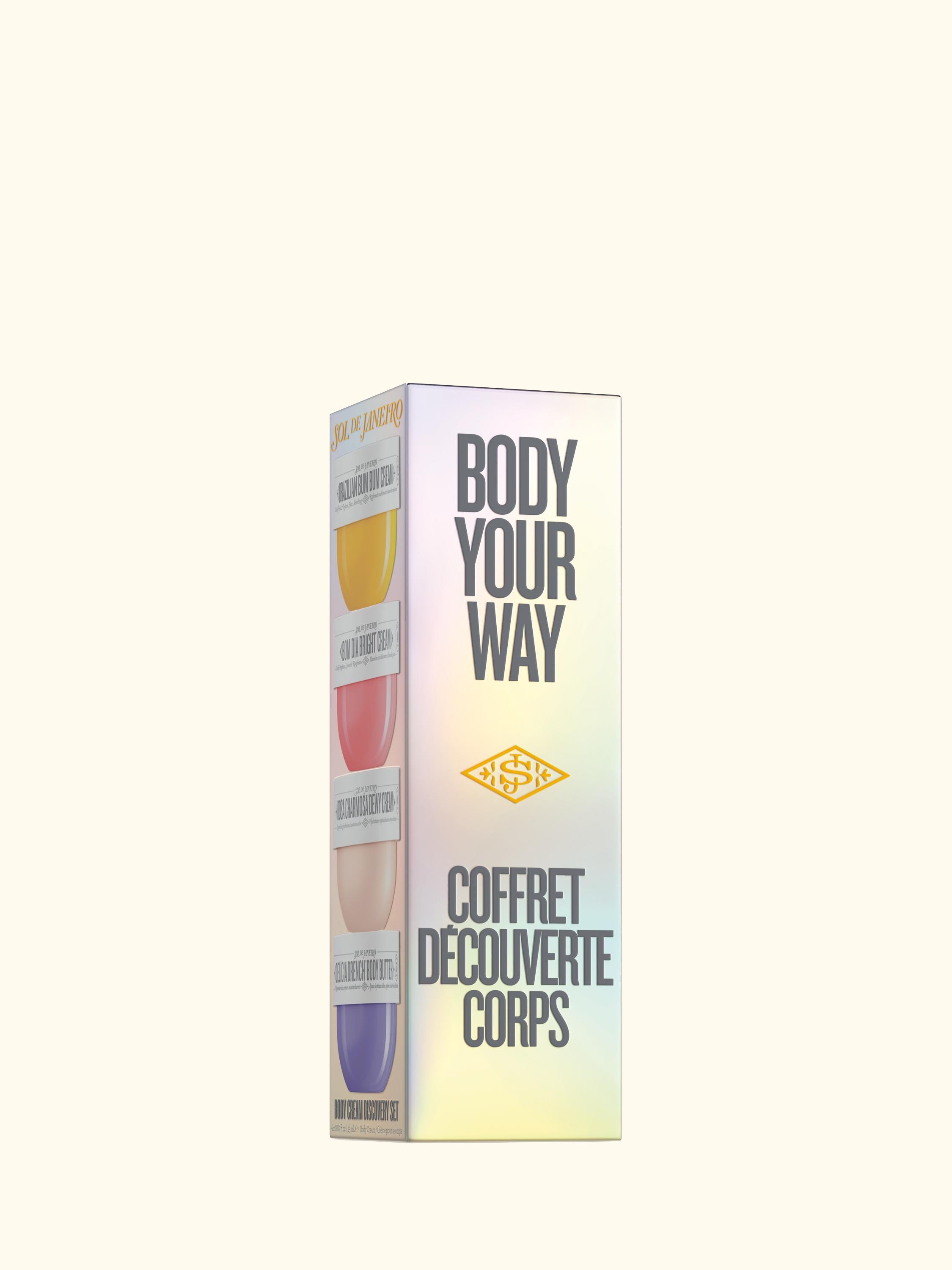 Body Your Way Body Cream Discovery Bodycare Gift Set