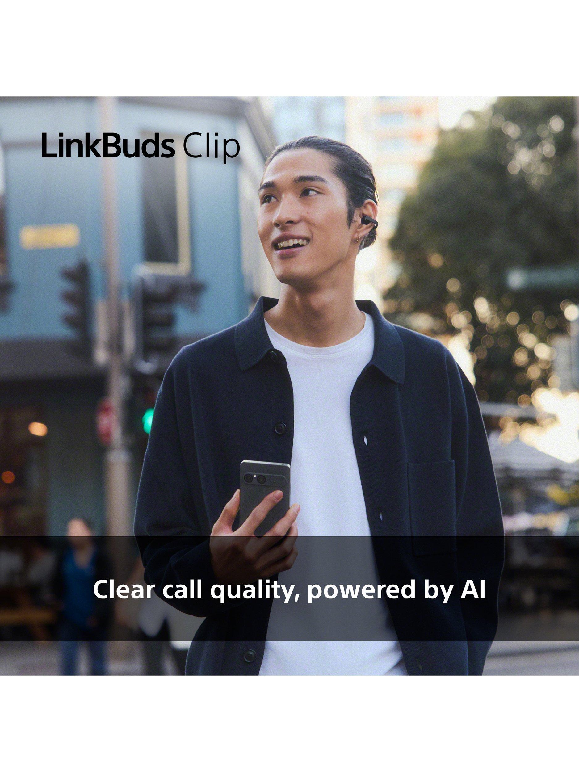 WF-LC900 LinkBuds Clip True Wireless Bluetooth In-Ear Headphones with Open-Ear Design & Mic/Remote