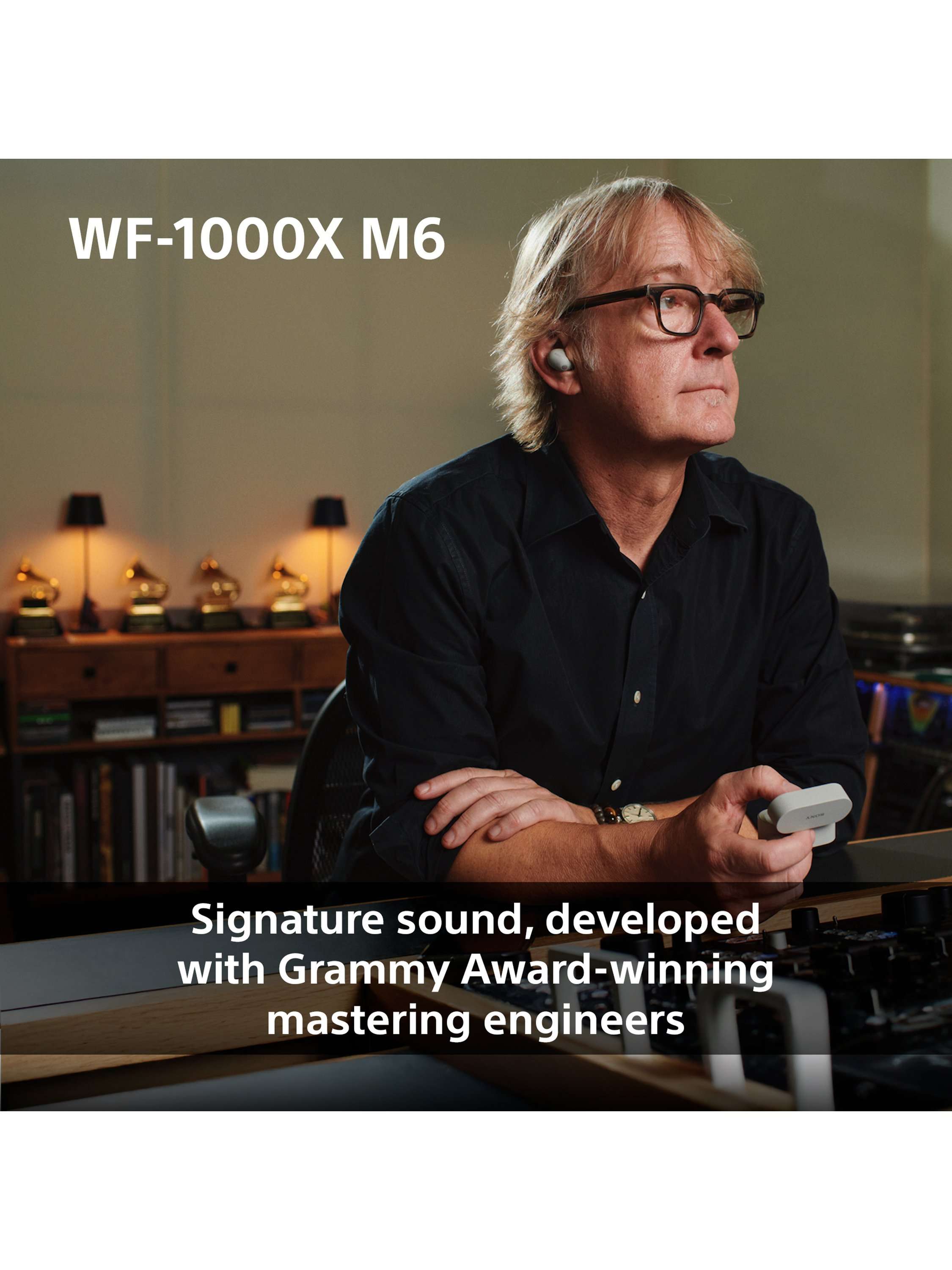 WF-1000XM6 Noise Cancelling True Wireless Bluetooth Sweat & Weather-Resistant In-Ear Headphones with Mic/Remote