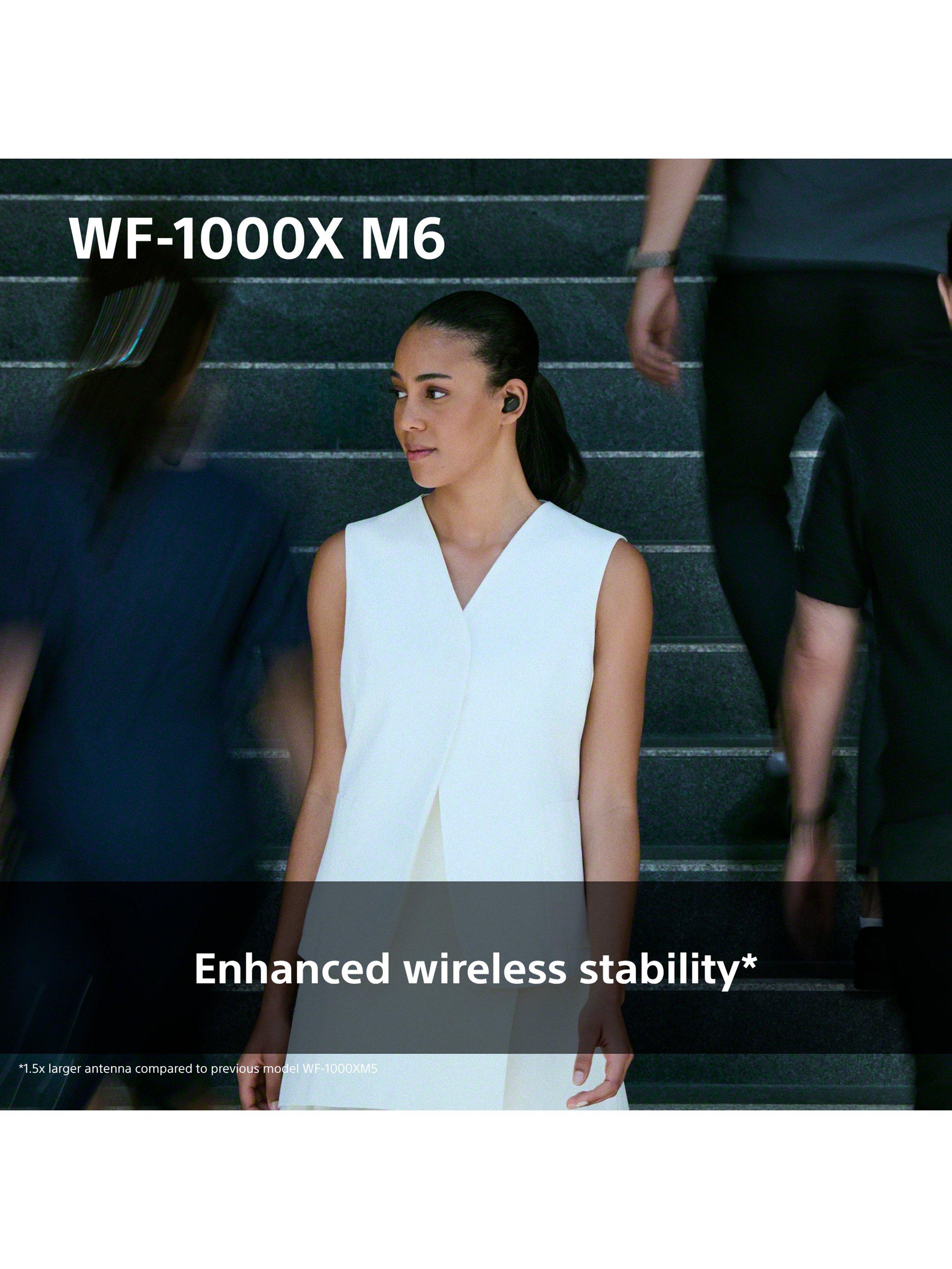 WF-1000XM6 Noise Cancelling True Wireless Bluetooth Sweat & Weather-Resistant In-Ear Headphones with Mic/Remote