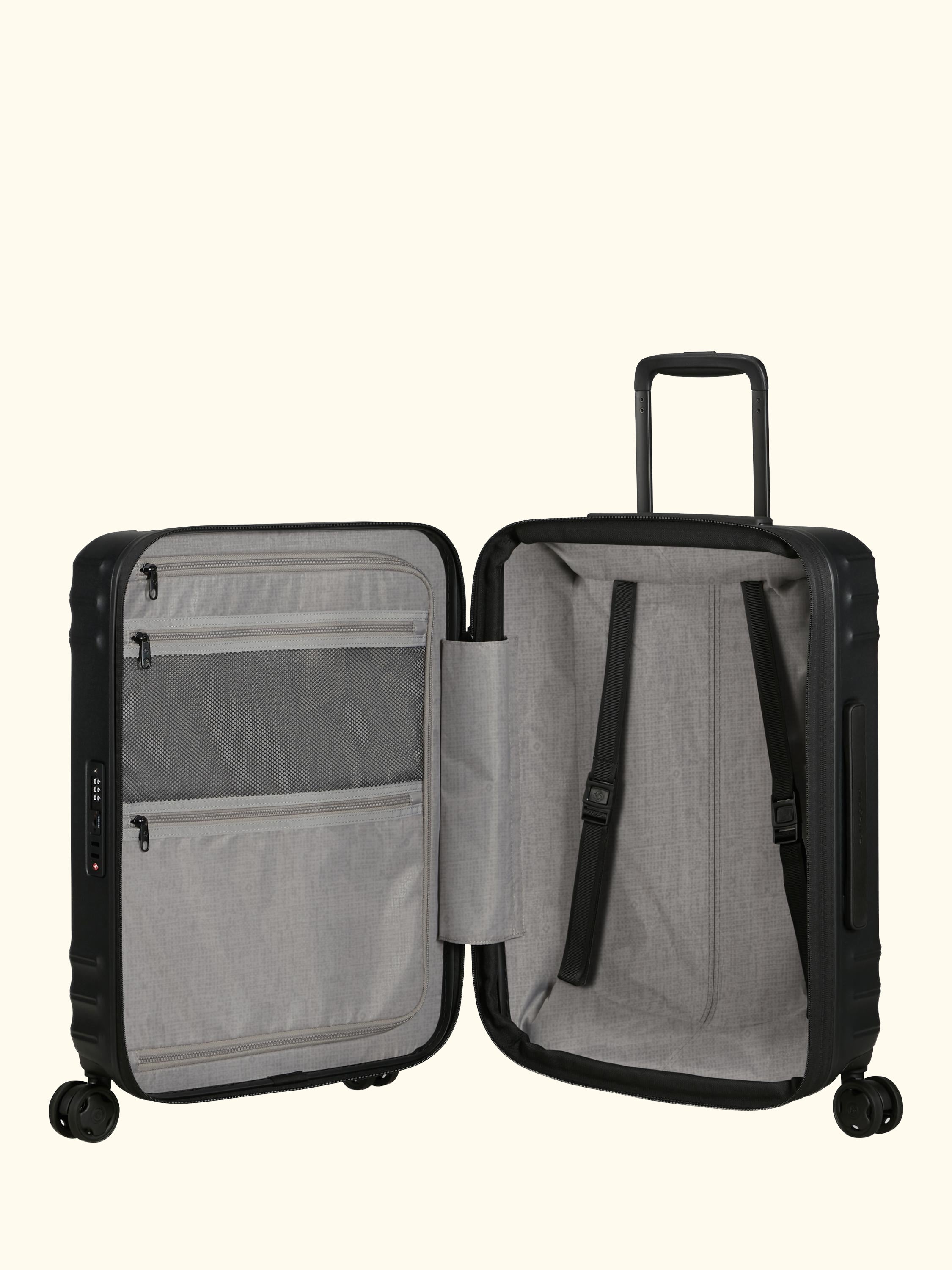 Lin’air 56cm Double Wheel Cabin Case, 48L, Graphite