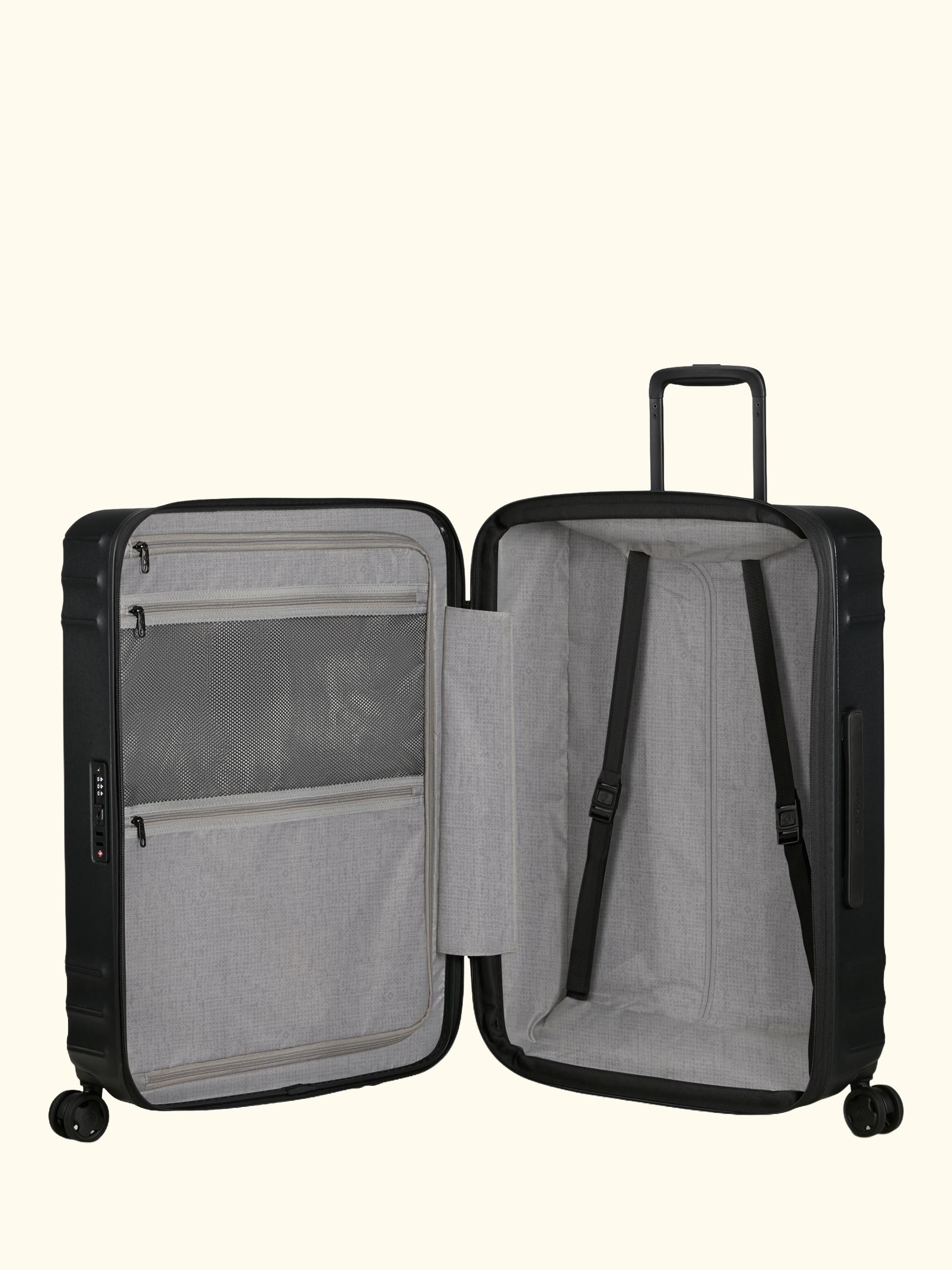 Lin’air Double Wheel Medium Suitcase, 88L, Graphite