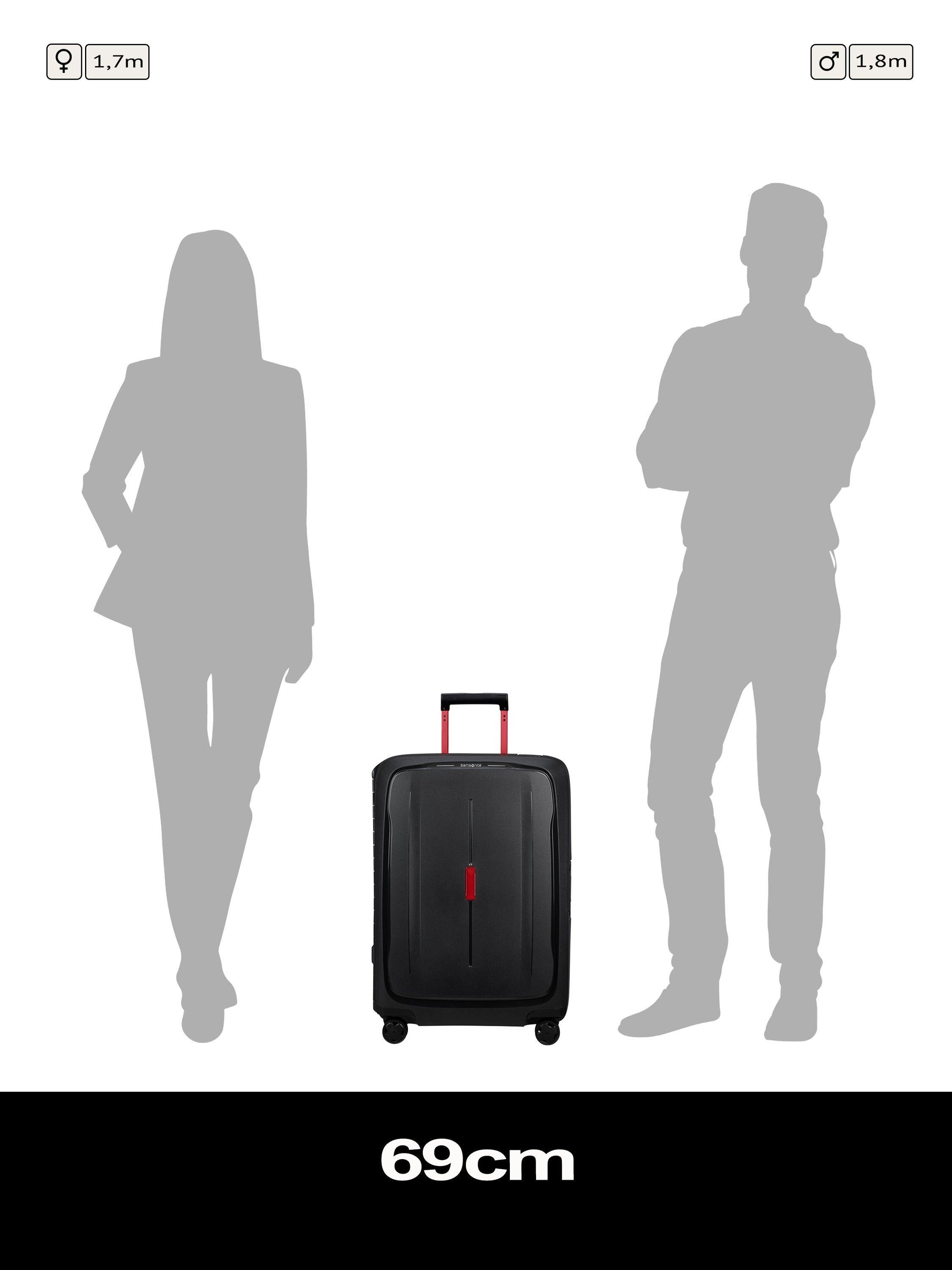 Essens 69cm 4-Wheel Medium Suitcase, 88L