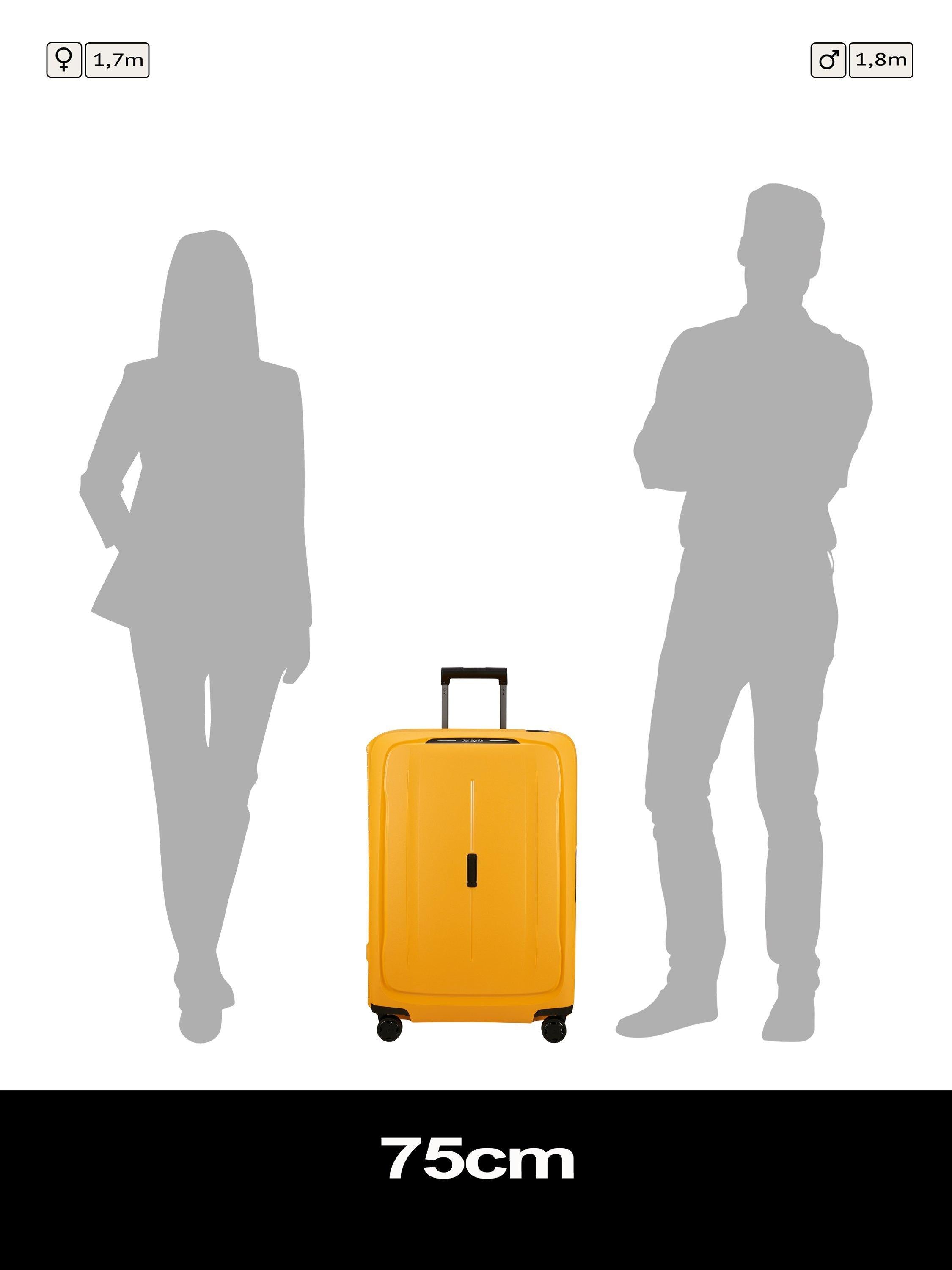 Essens 75cm Double Wheel Large Spinner Suitcase, 111L