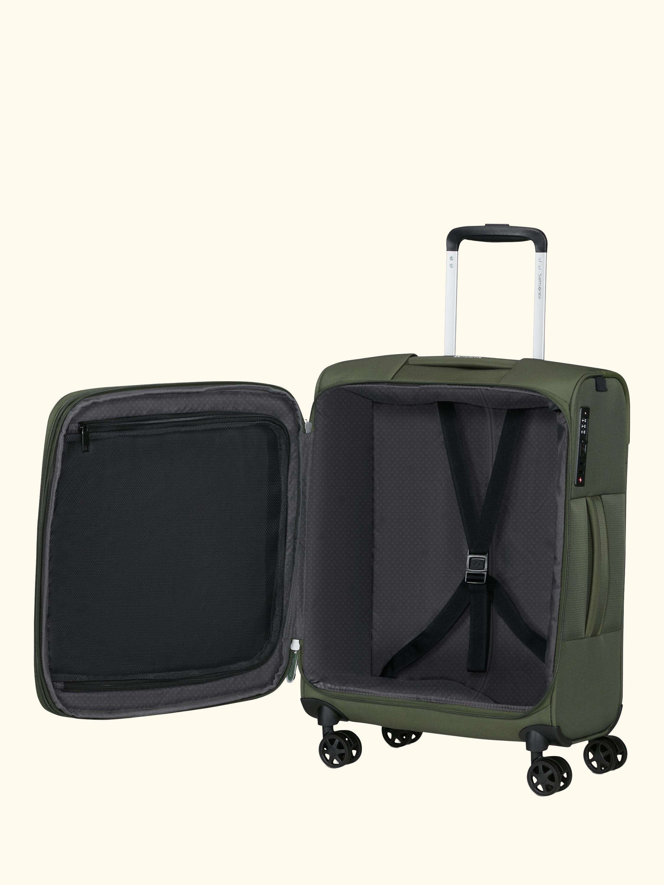 Go Twist Soft Double Wheel Cabin Case, 48L