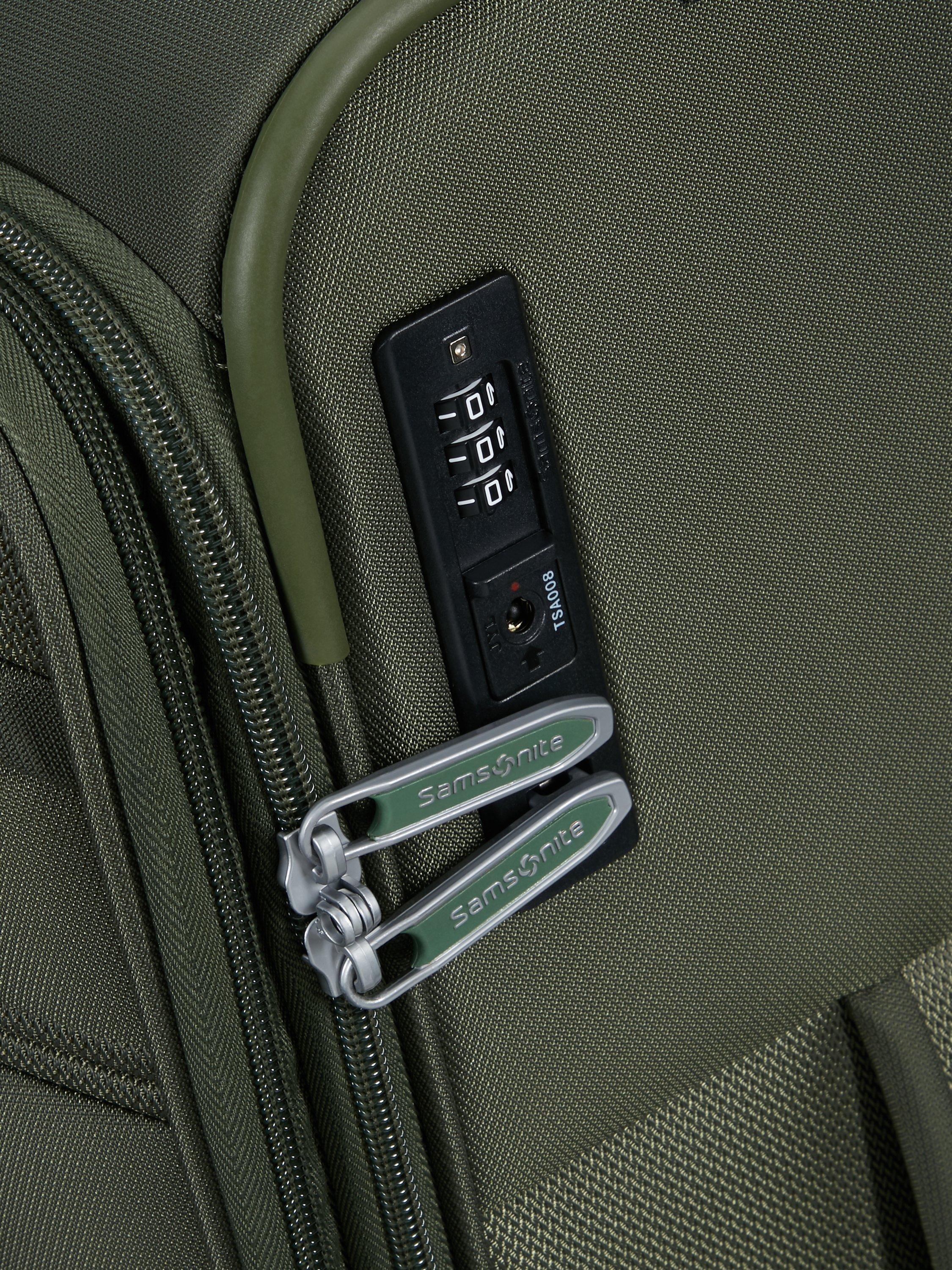 Go Twist Soft Double Wheel Large Suitcase, 188L, Green