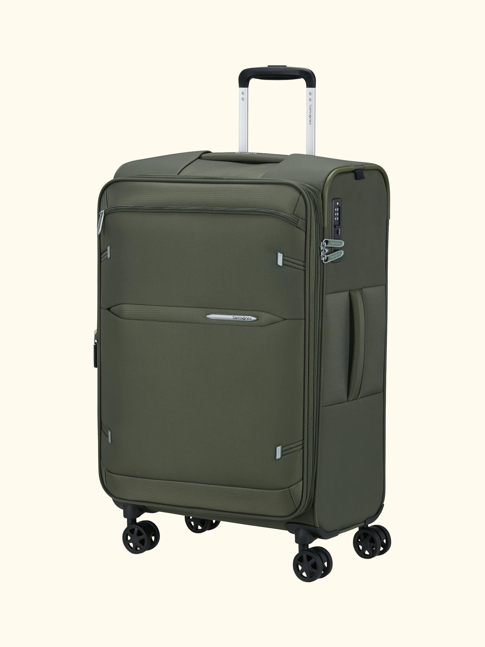 Go Twist Soft Double Wheel Medium Suitcase, 79L