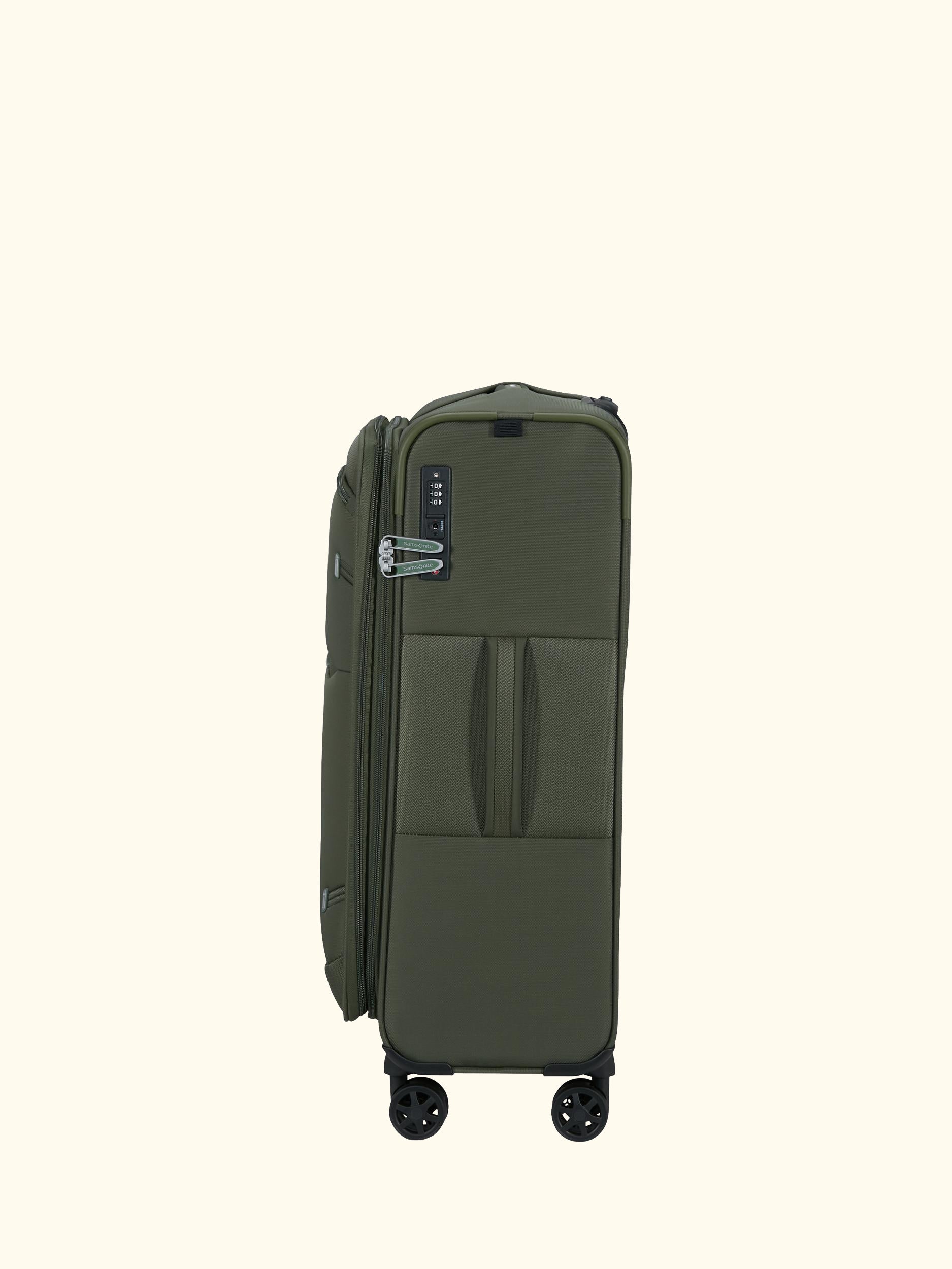 Go Twist Soft Double Wheel Medium Suitcase, 79L