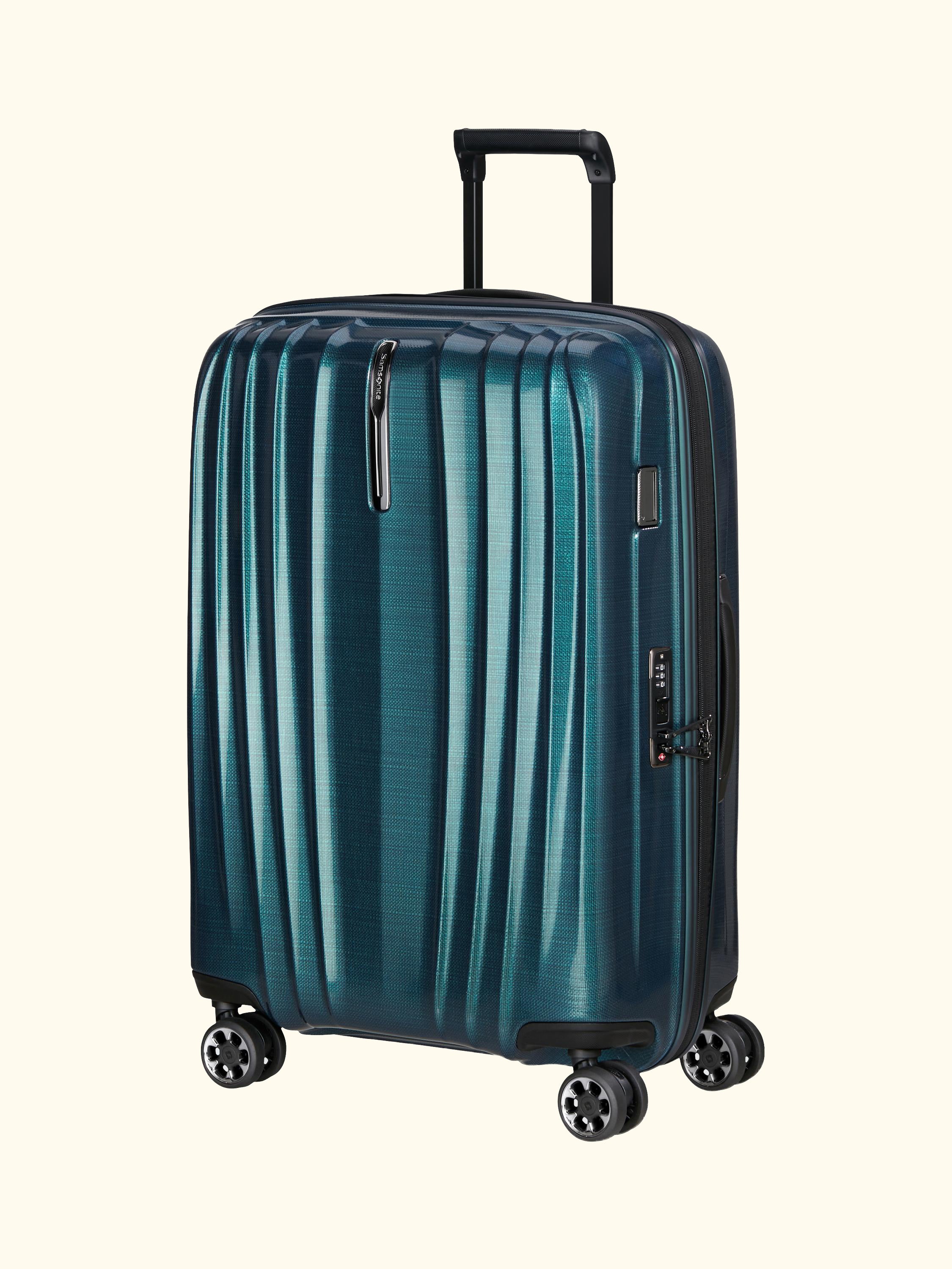 Nexis 70cm Expandable Double Wheel Medium Suitcase, 91L