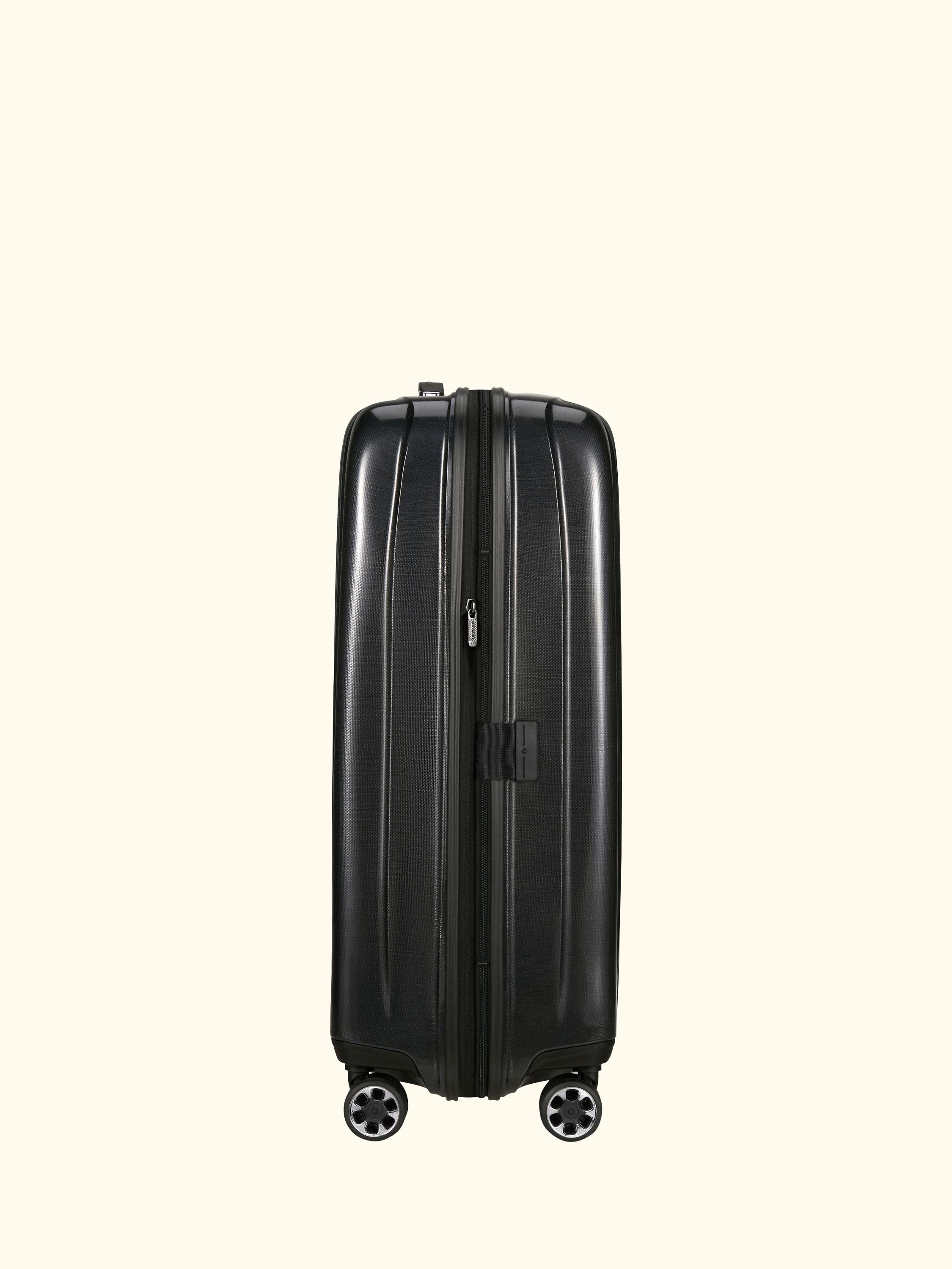 Nexis 82cm Expandable Double Wheel Spinner Suitcase, 134/147L, Black
