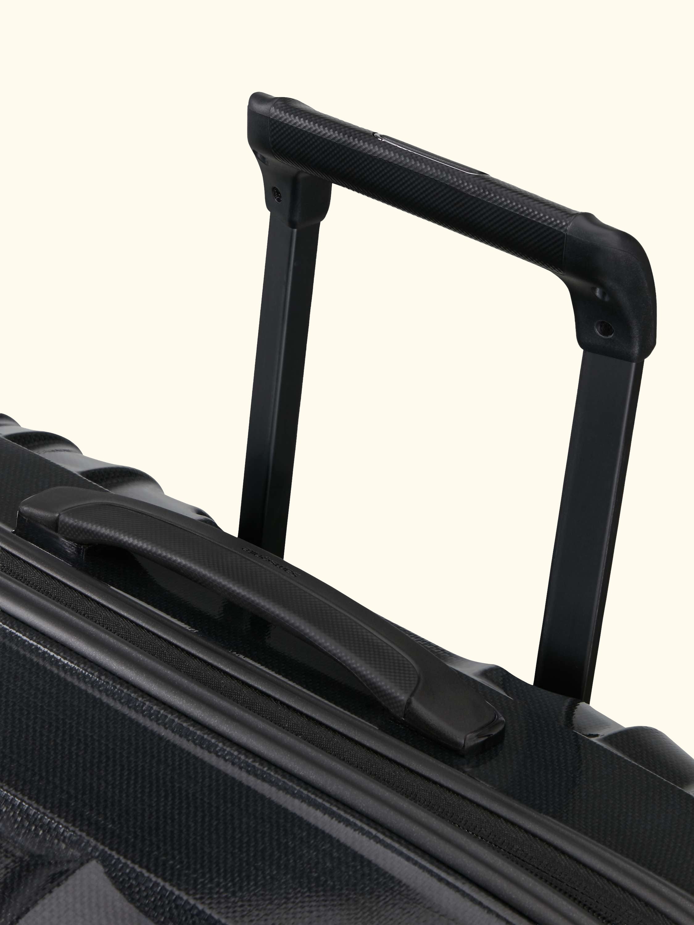 Nexis 82cm Expandable Double Wheel Spinner Suitcase, 134/147L, Black