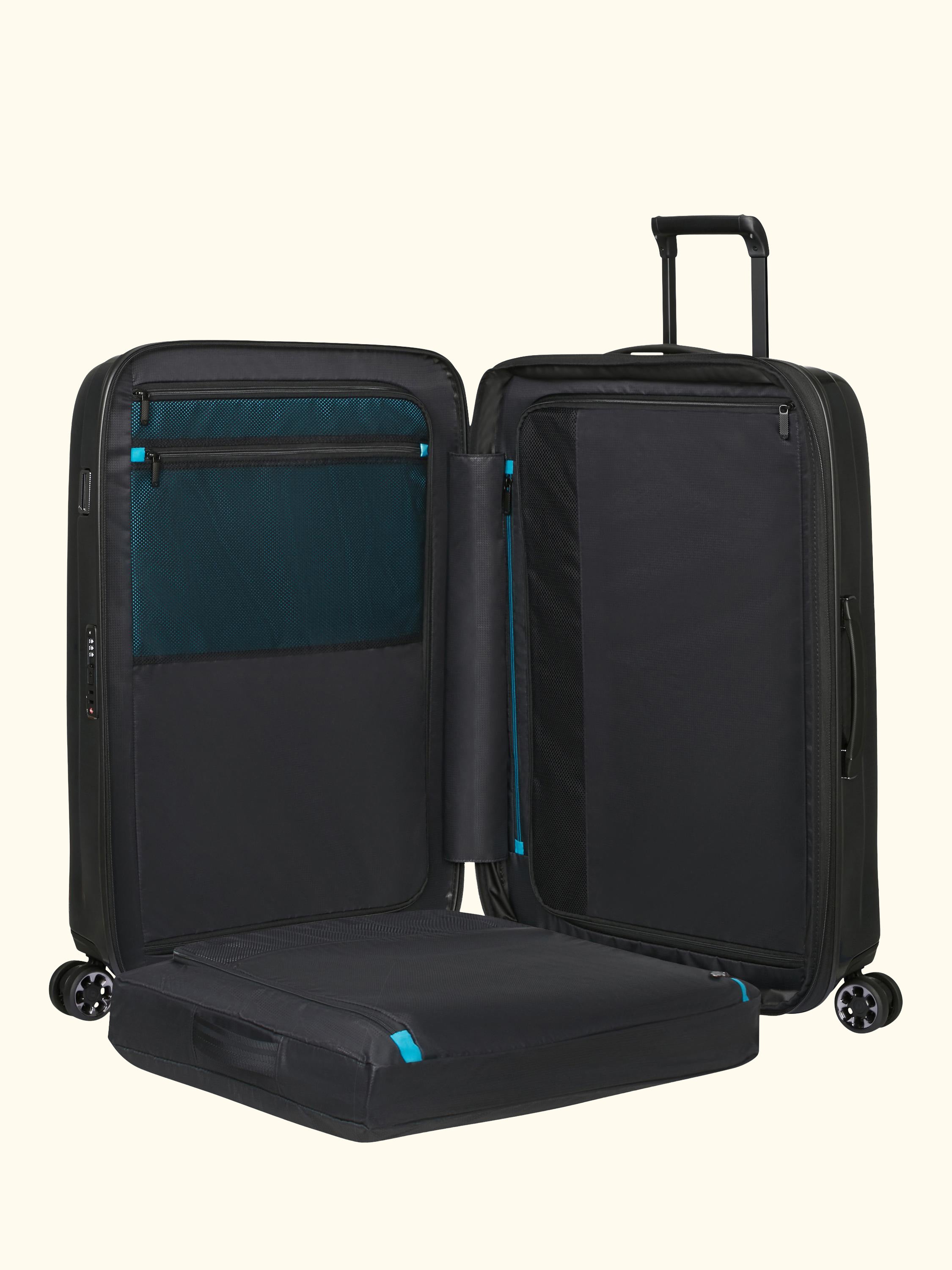 Nexis 76cm Double Wheel Large Expandable Suitcase, 116L
