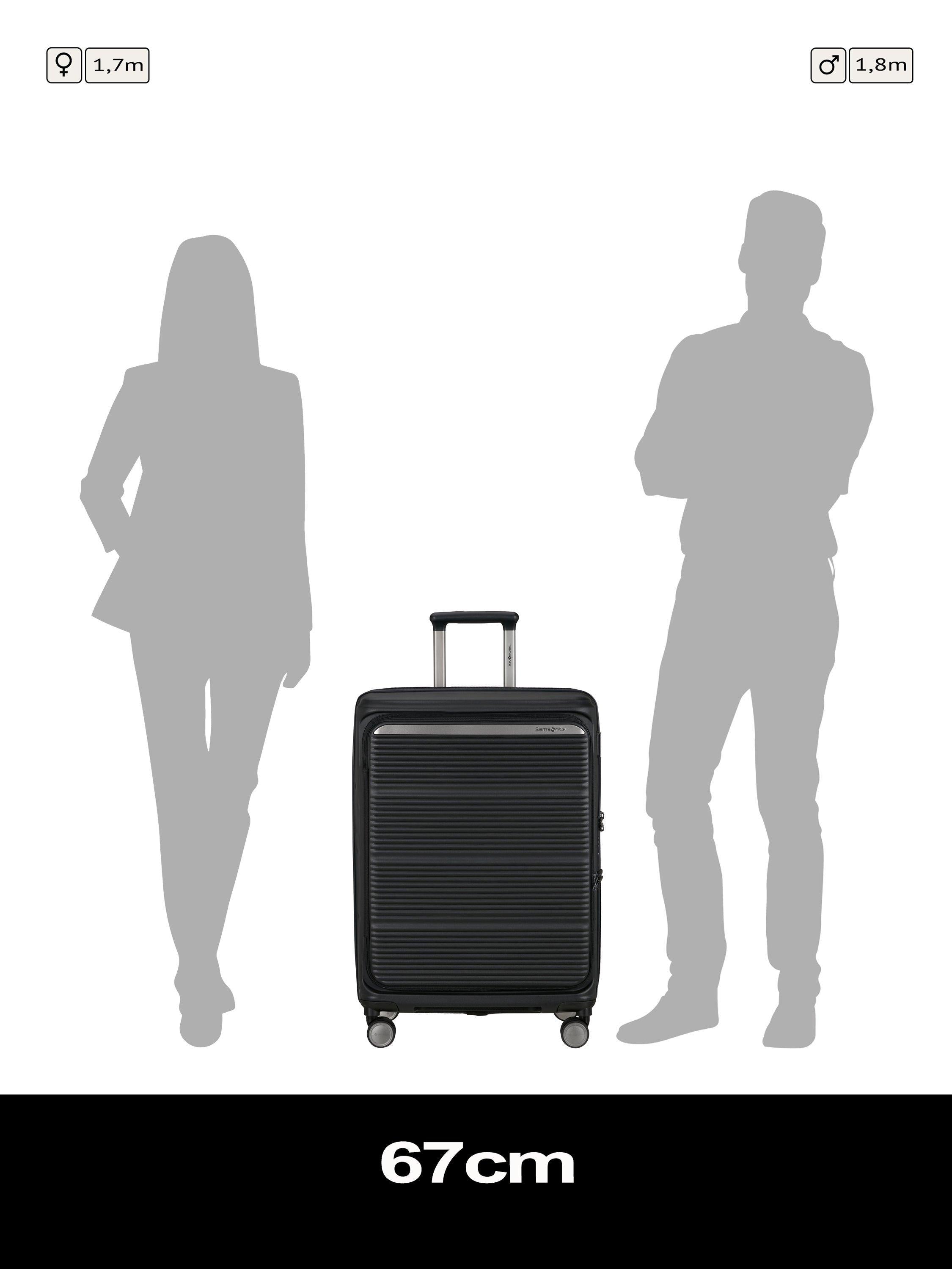 Paralux 67cm 4-Wheel Medium Suitcase, 81L