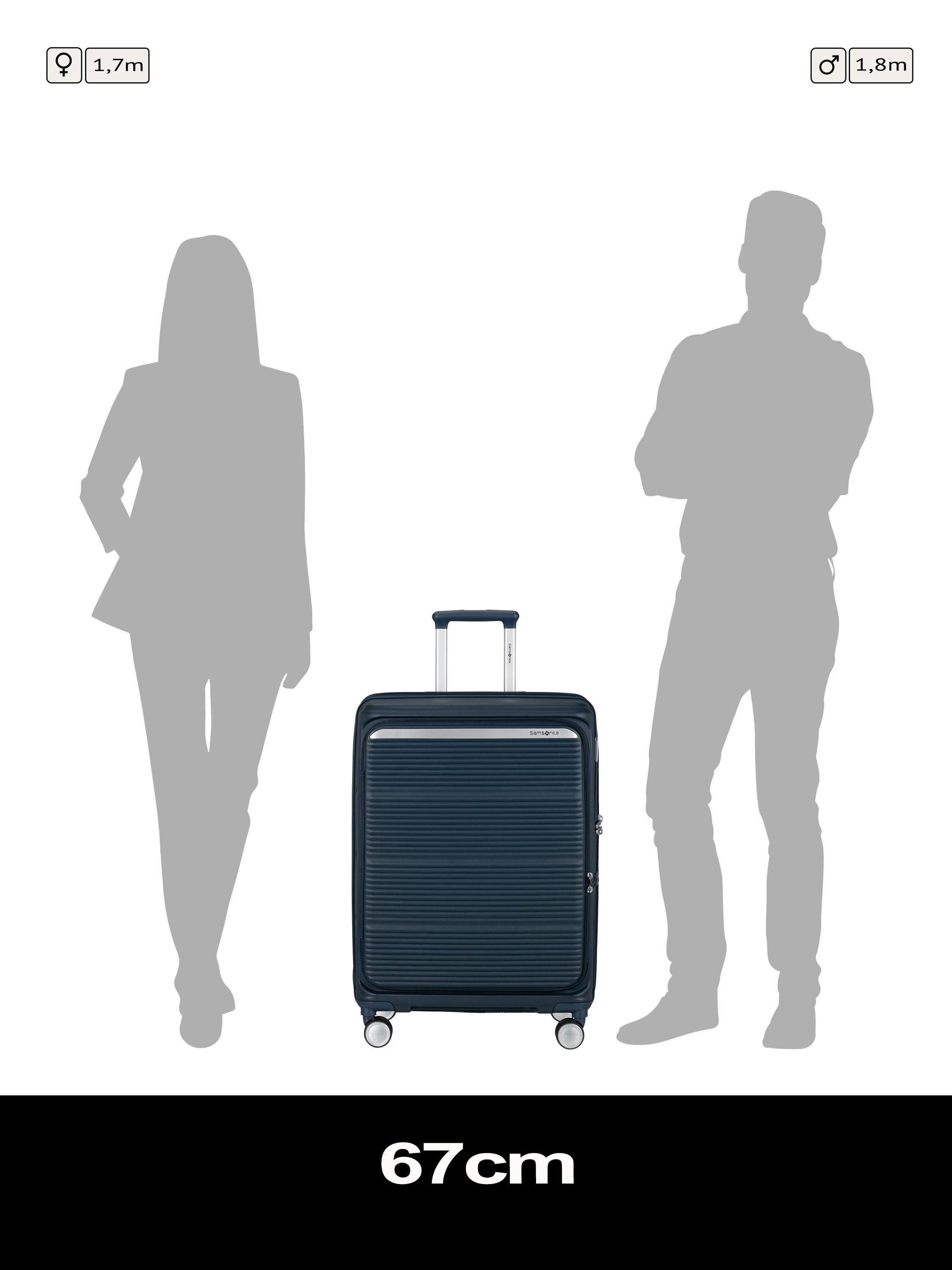 Paralux 67cm 4-Wheel Medium Suitcase, 81L