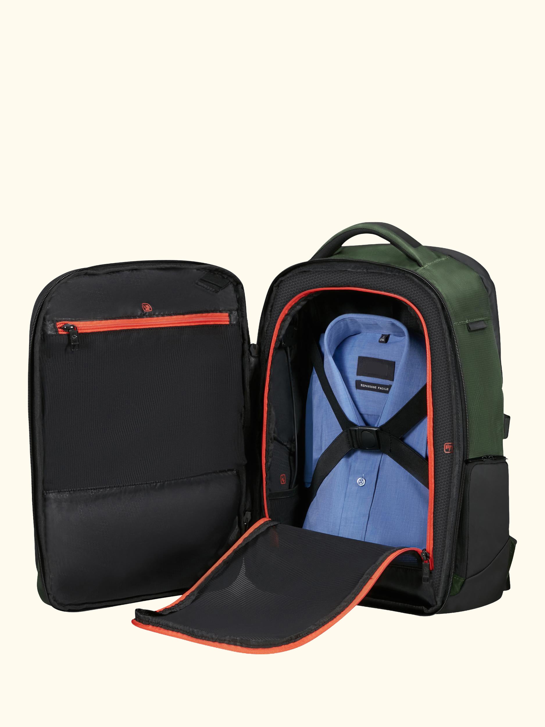 Biz2Go Day Trip Backpack, 22L, Green