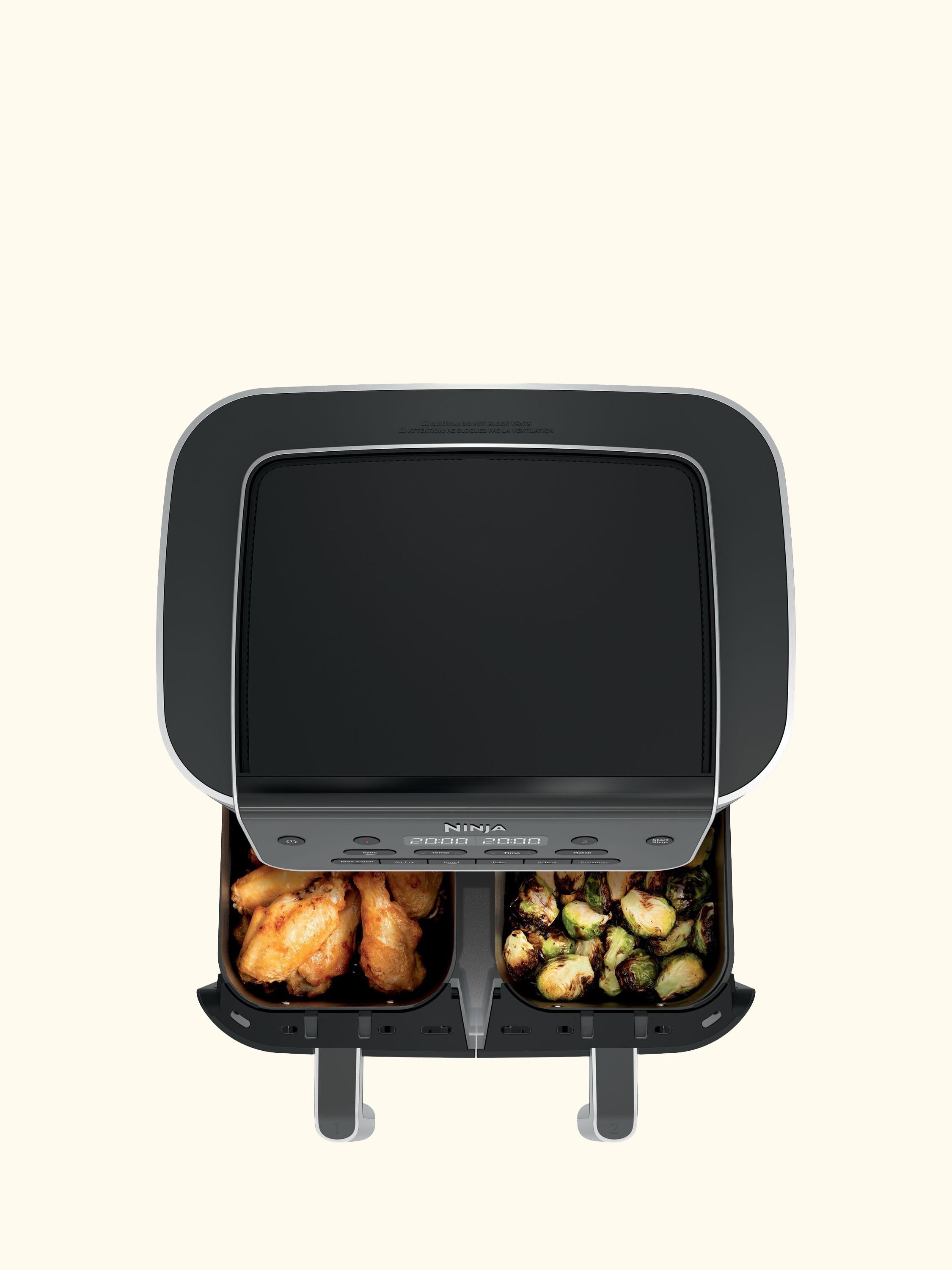 DualZone DZ801UK Air Fryer, 7.6L, Grey
