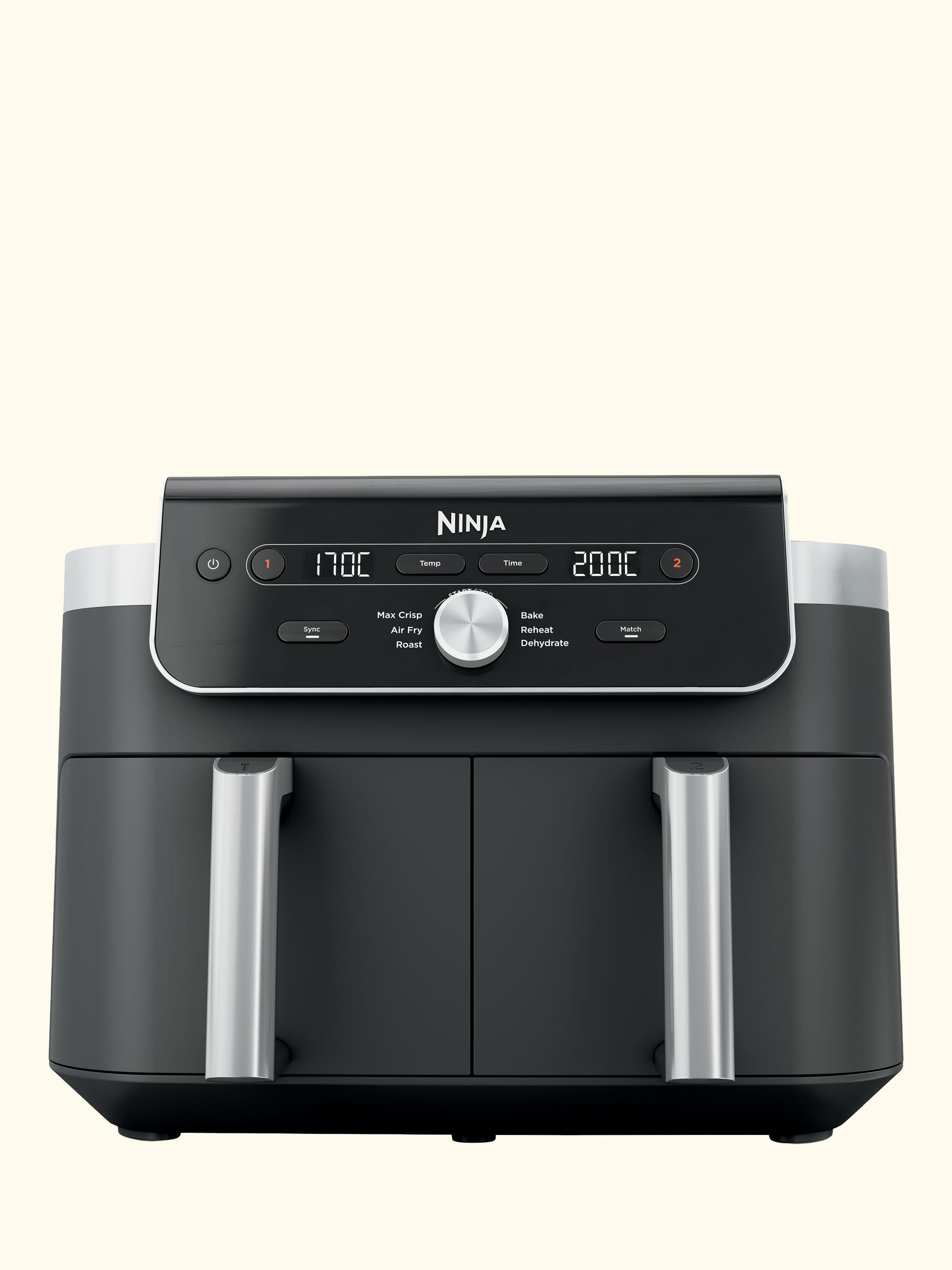 DualZone XL DZ901UK Air Fryer, 9.5L, Grey