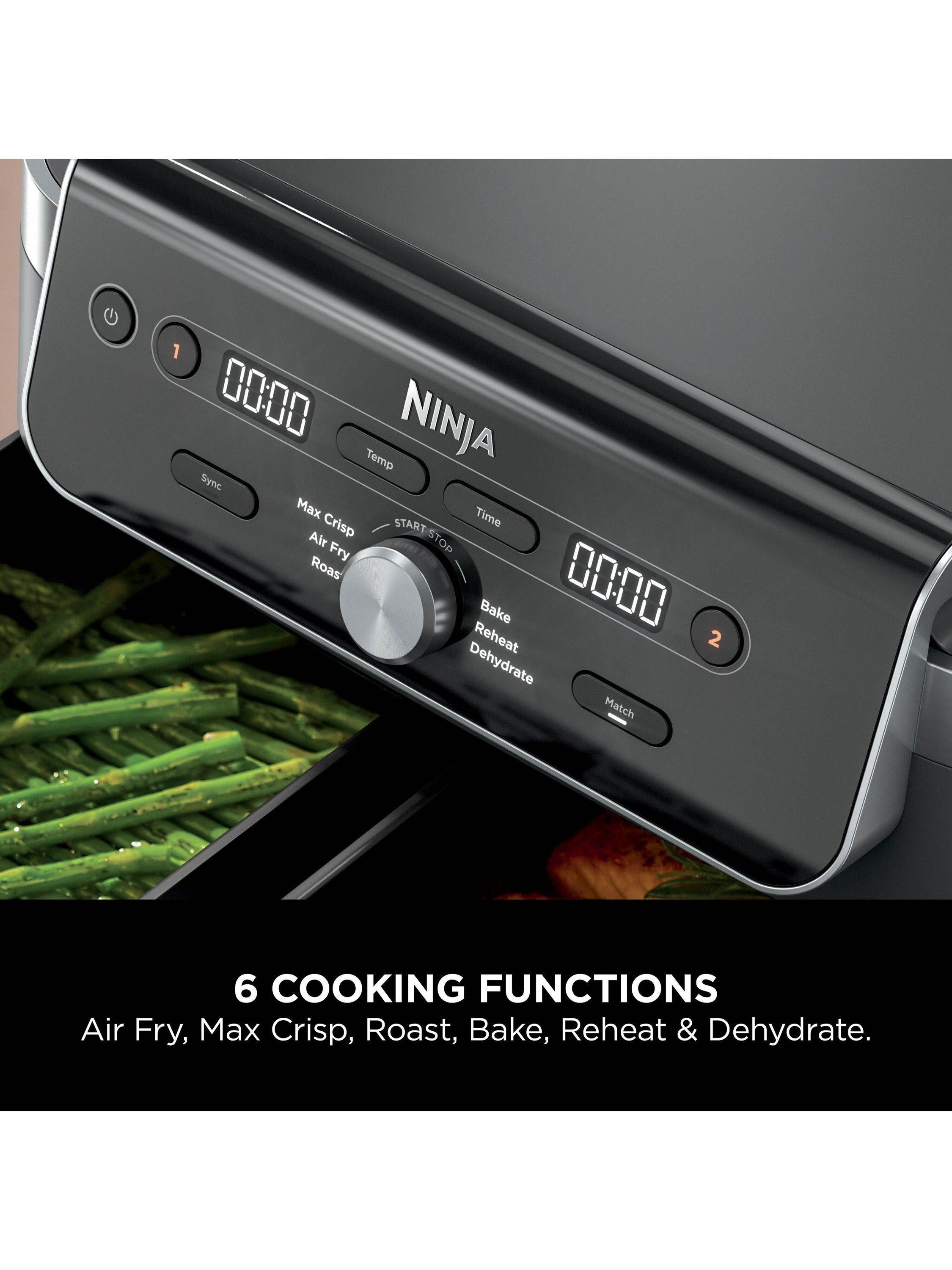 DualZone XL DZ901UK Air Fryer, 9.5L, Grey