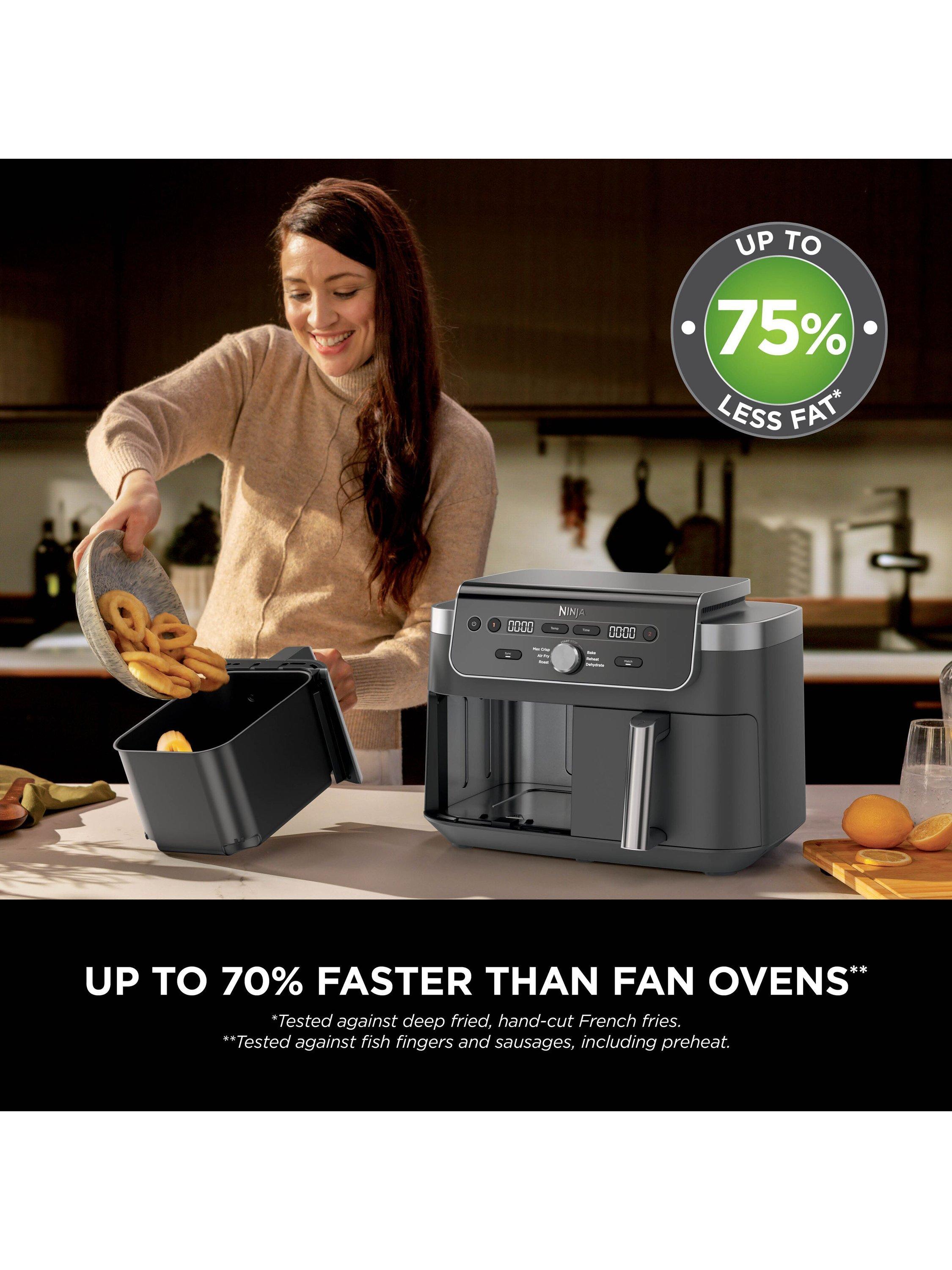 DualZone XL DZ901UK Air Fryer, 9.5L, Grey