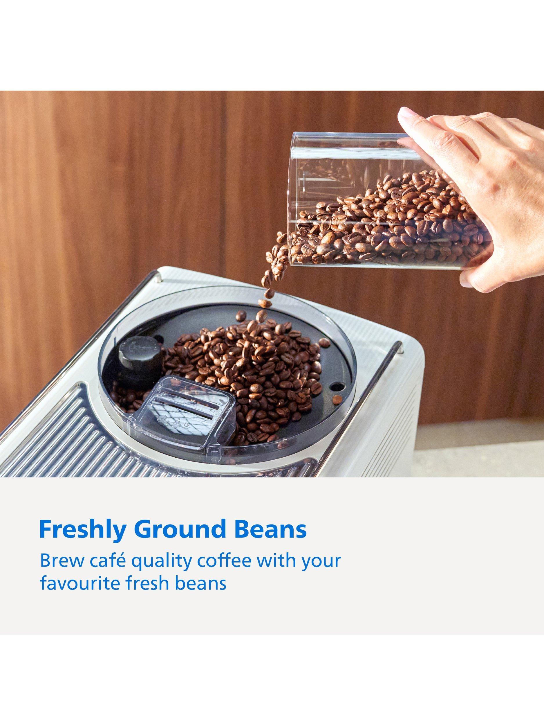 Cafe Aromis Automatic Bean to Cup Coffee Machine, Silver