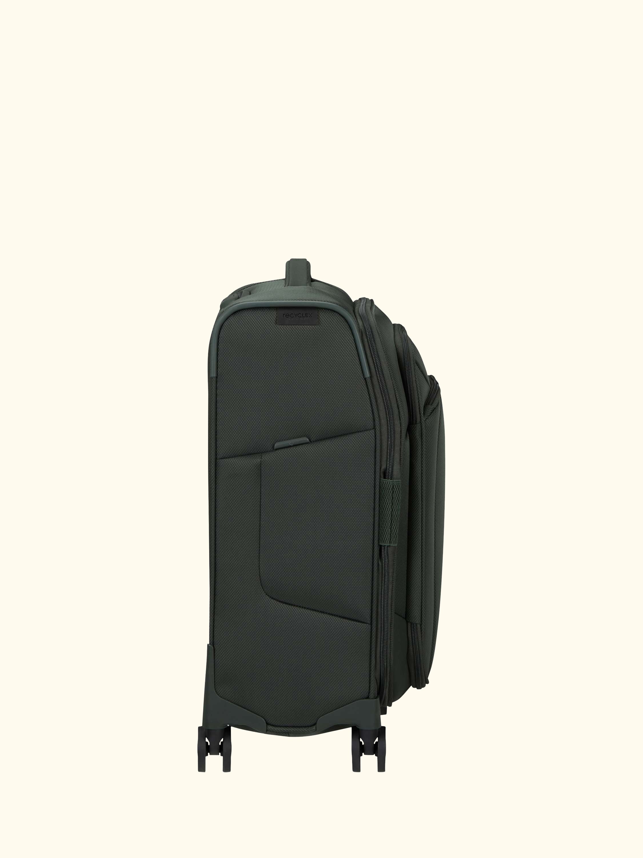 Respark 55cm Double Wheel Cabin Spinner Suitcase, 59L