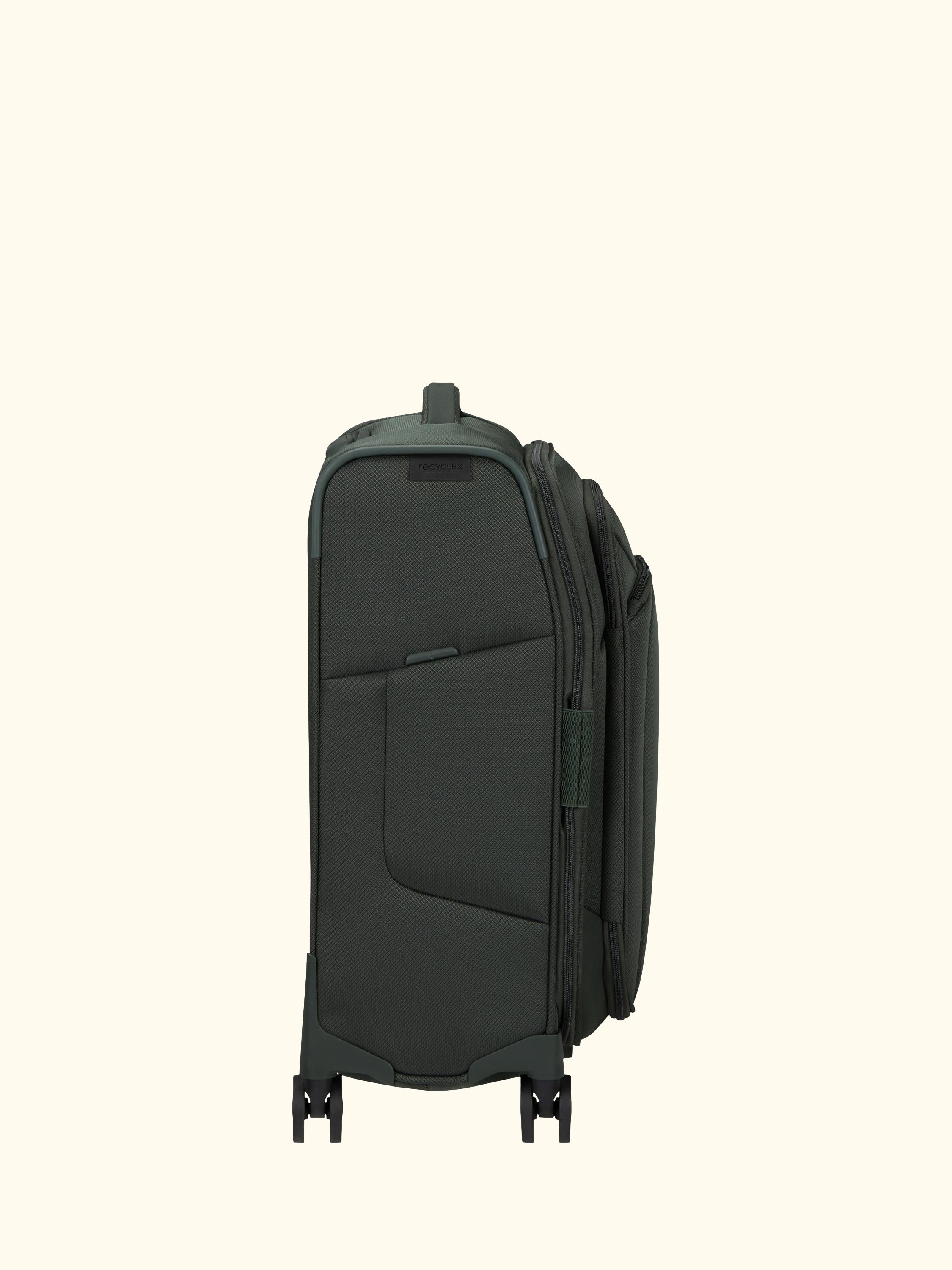 Respark 55cm Double Wheel Cabin Spinner Suitcase, 59L