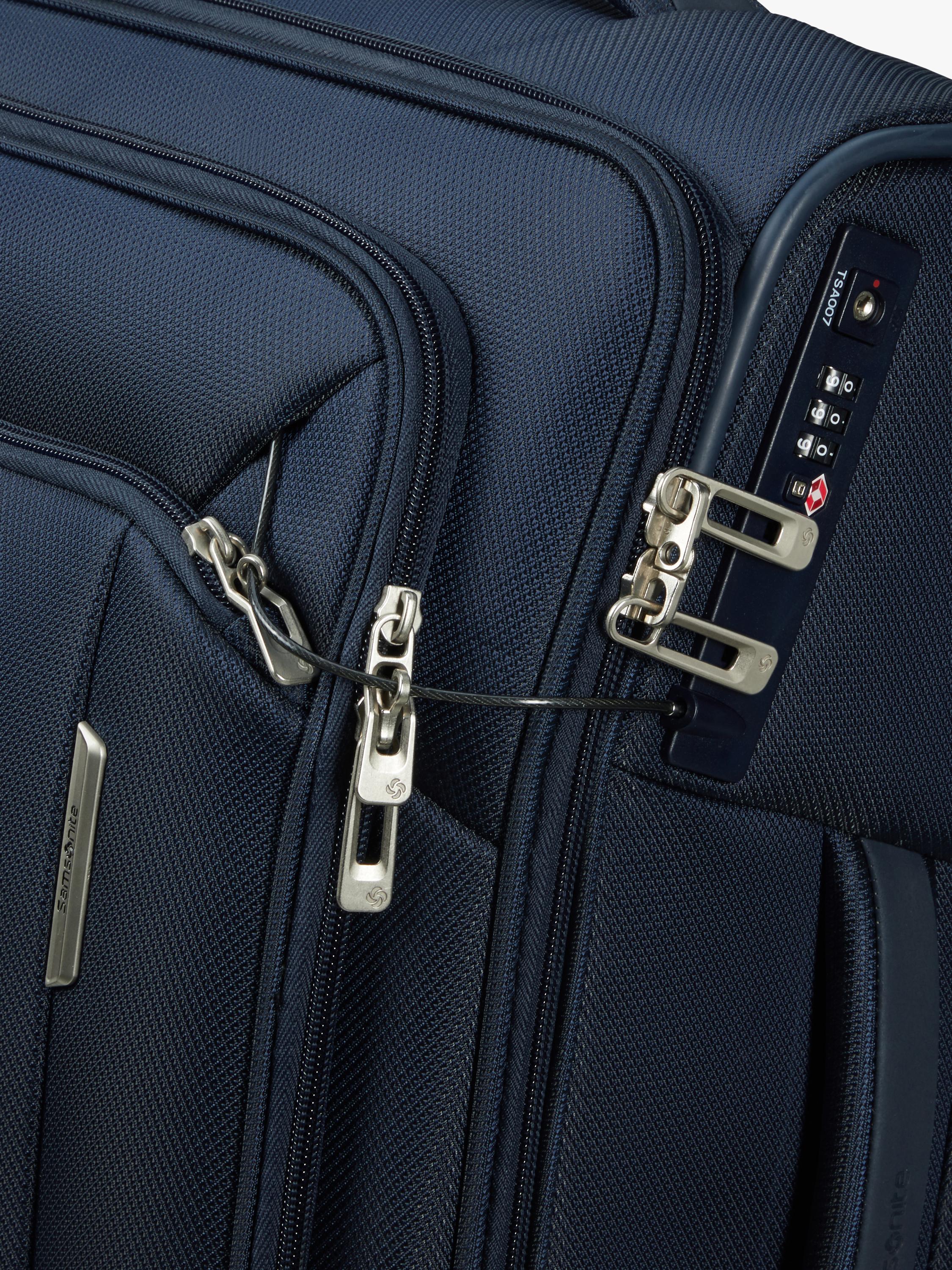 Respark 55cm Double Wheel Cabin Spinner Suitcase, 59L