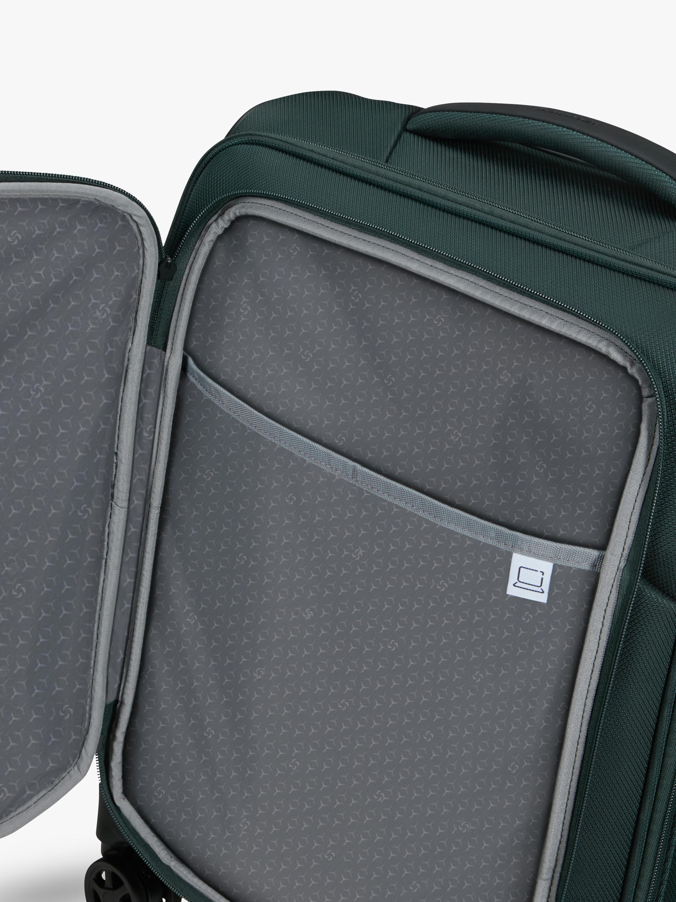 Respark 55cm Double Wheel Cabin Spinner Suitcase, 59L