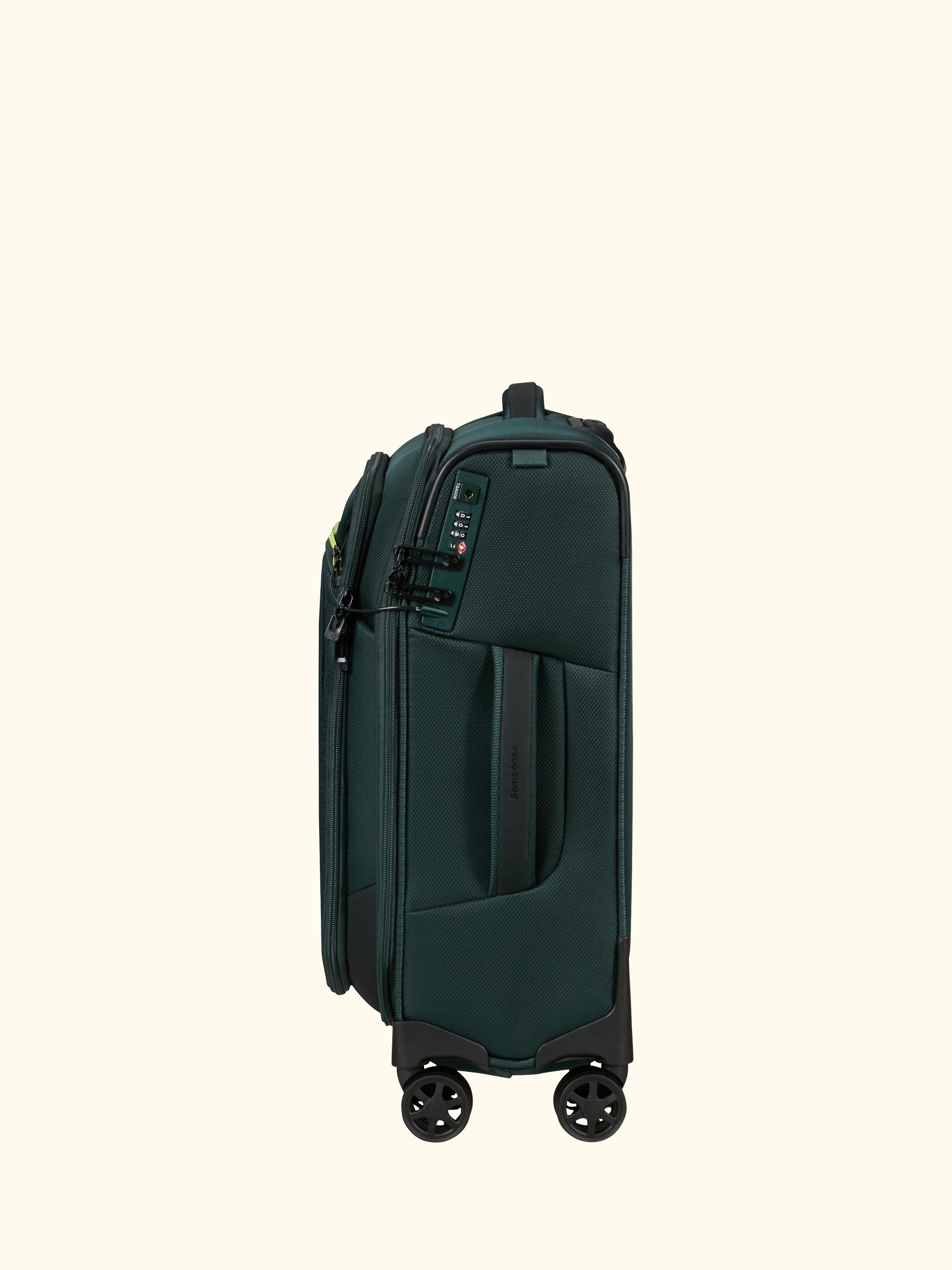 Respark 55cm Double Wheel Cabin Spinner Suitcase, 59L