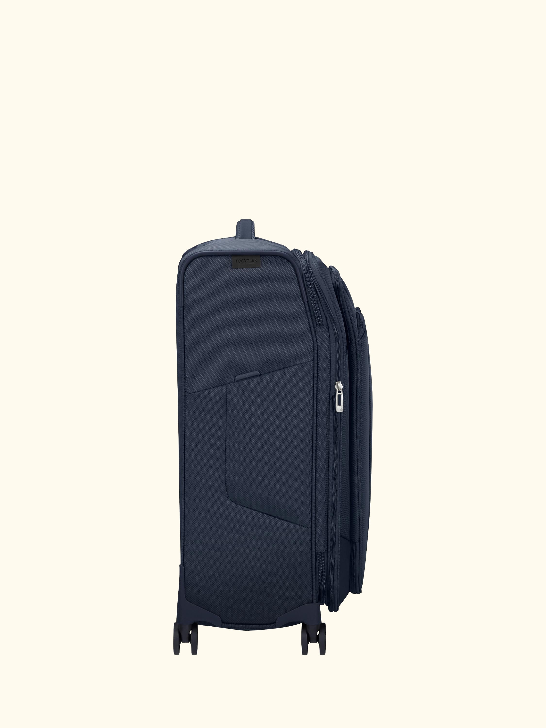 Respark 55cm Expandable Cabin Spinner Suitcase, 61L