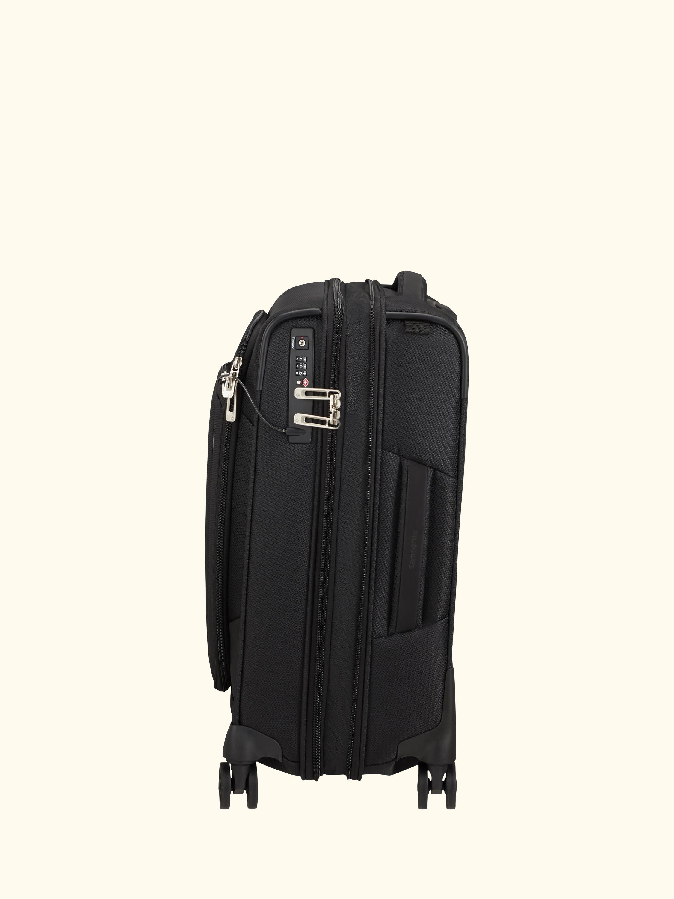 Respark 55cm Expandable Cabin Spinner Suitcase, 61L