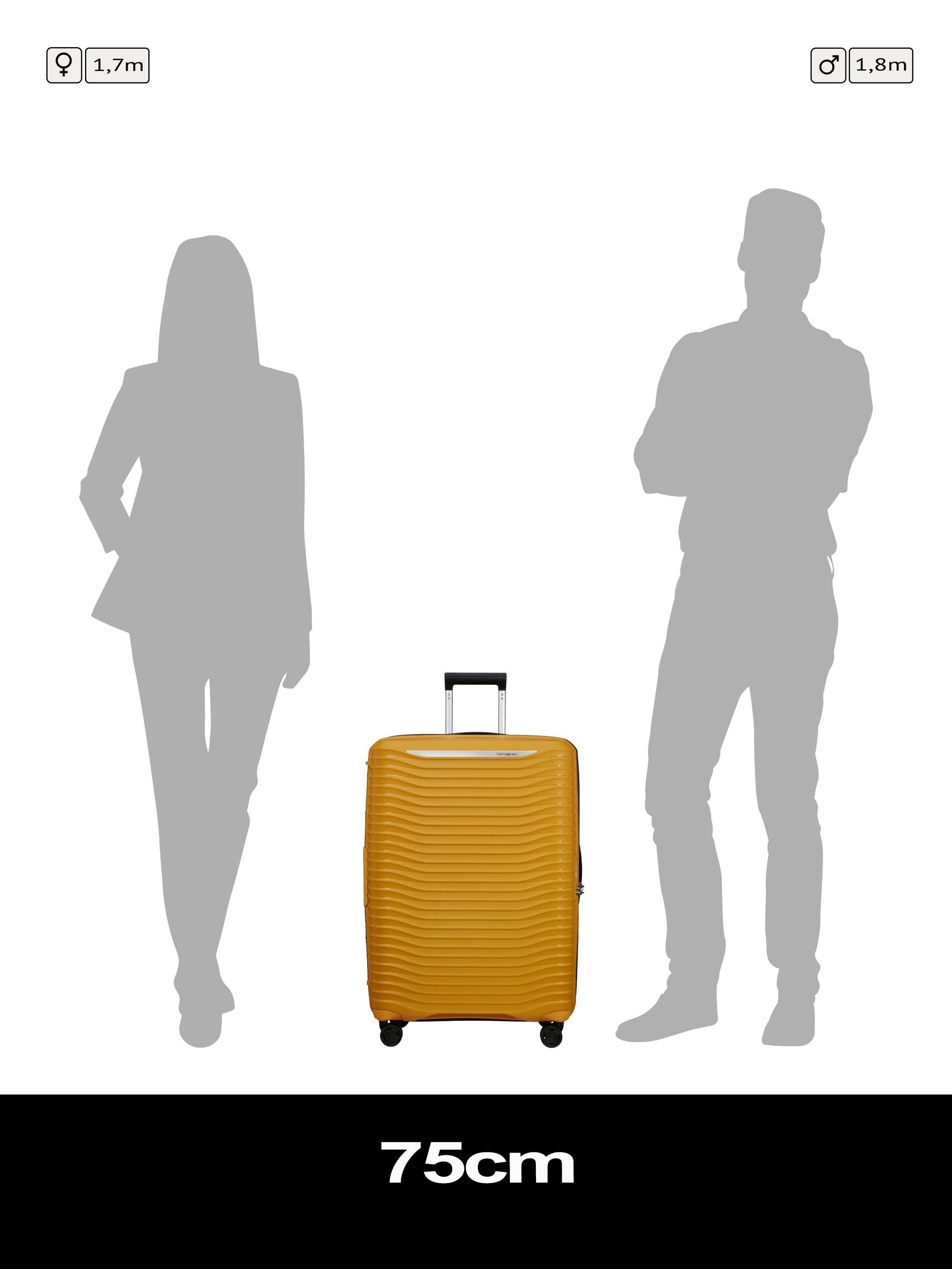 Upscape 75cm Expandable 4-Wheel Suitcase, 114L