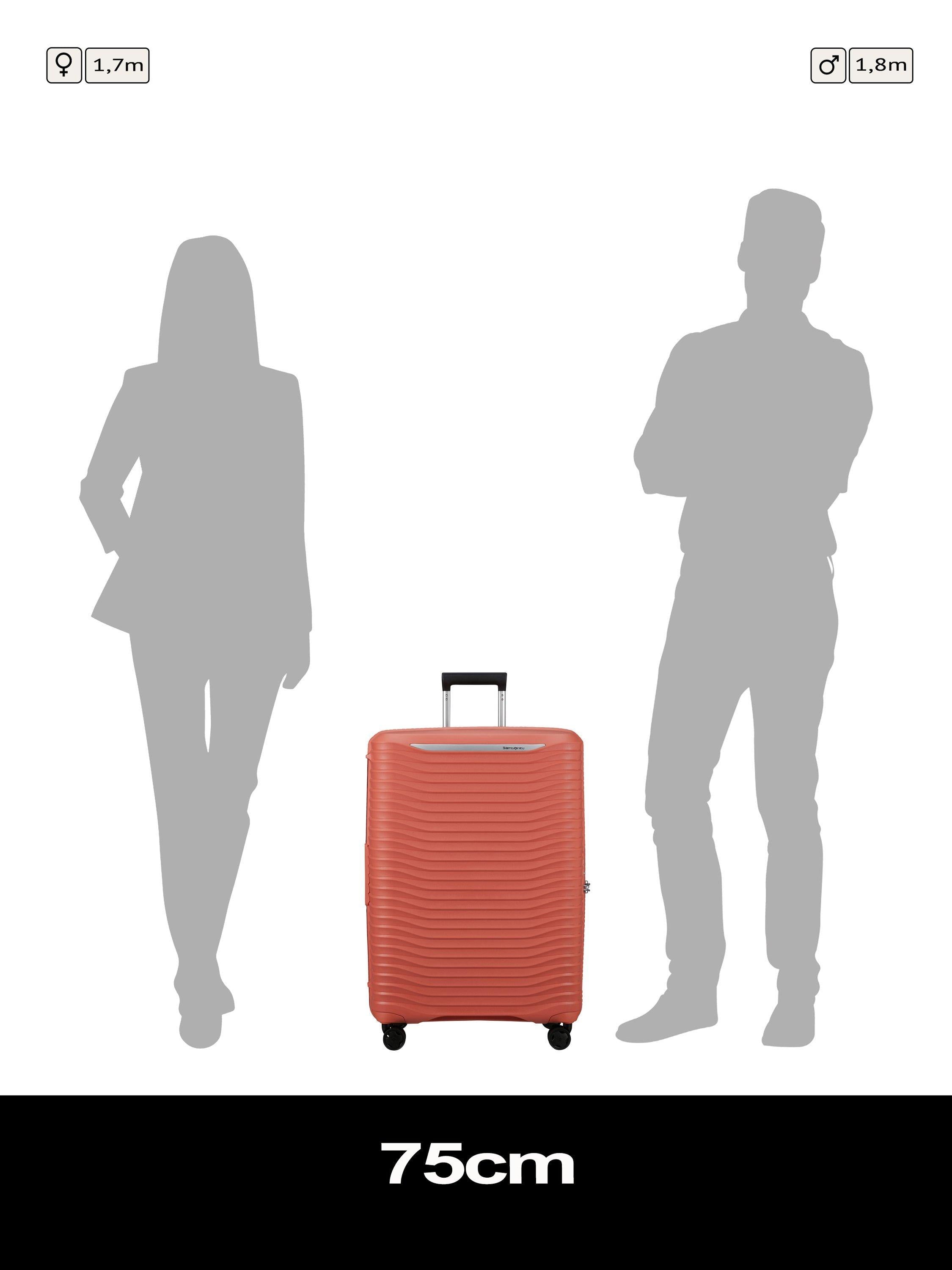 Upscape 75cm Expandable 4-Wheel Suitcase, 114L