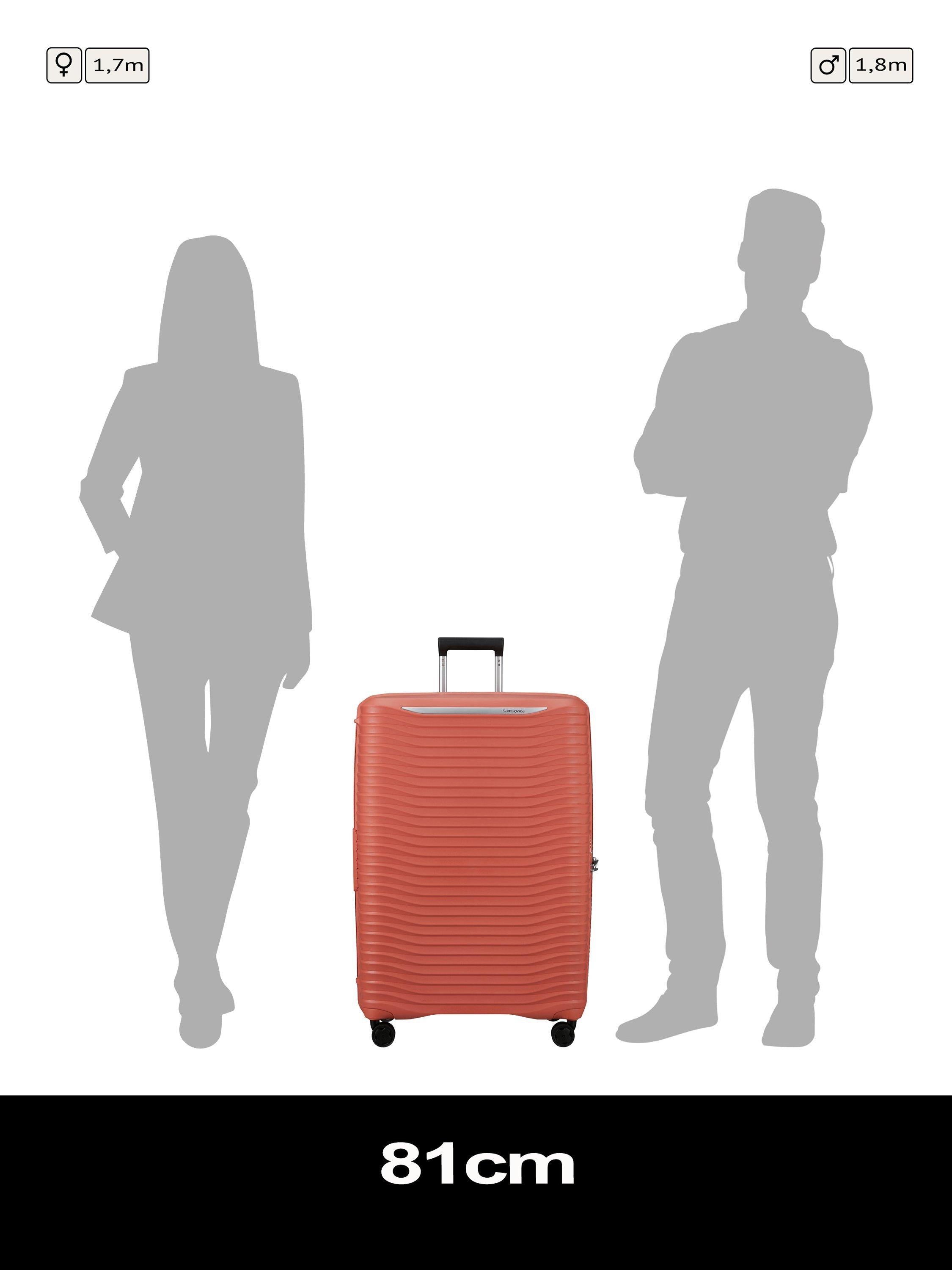 Upscape Expandable Large Spinner Suitcase, 145L