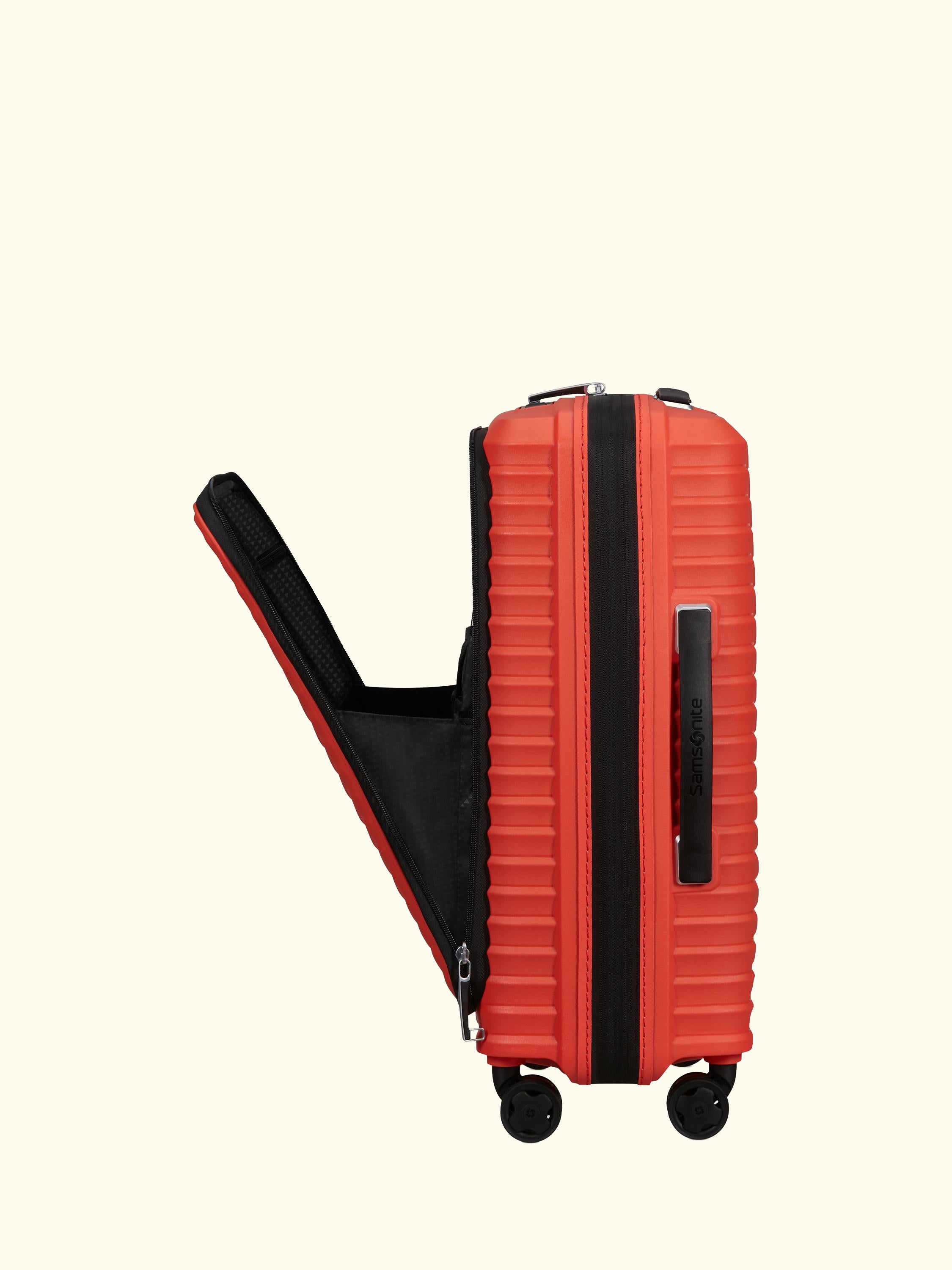 Upscape 55cm, Easy Access Expandable 4-Wheel Cabin Case, 48L
