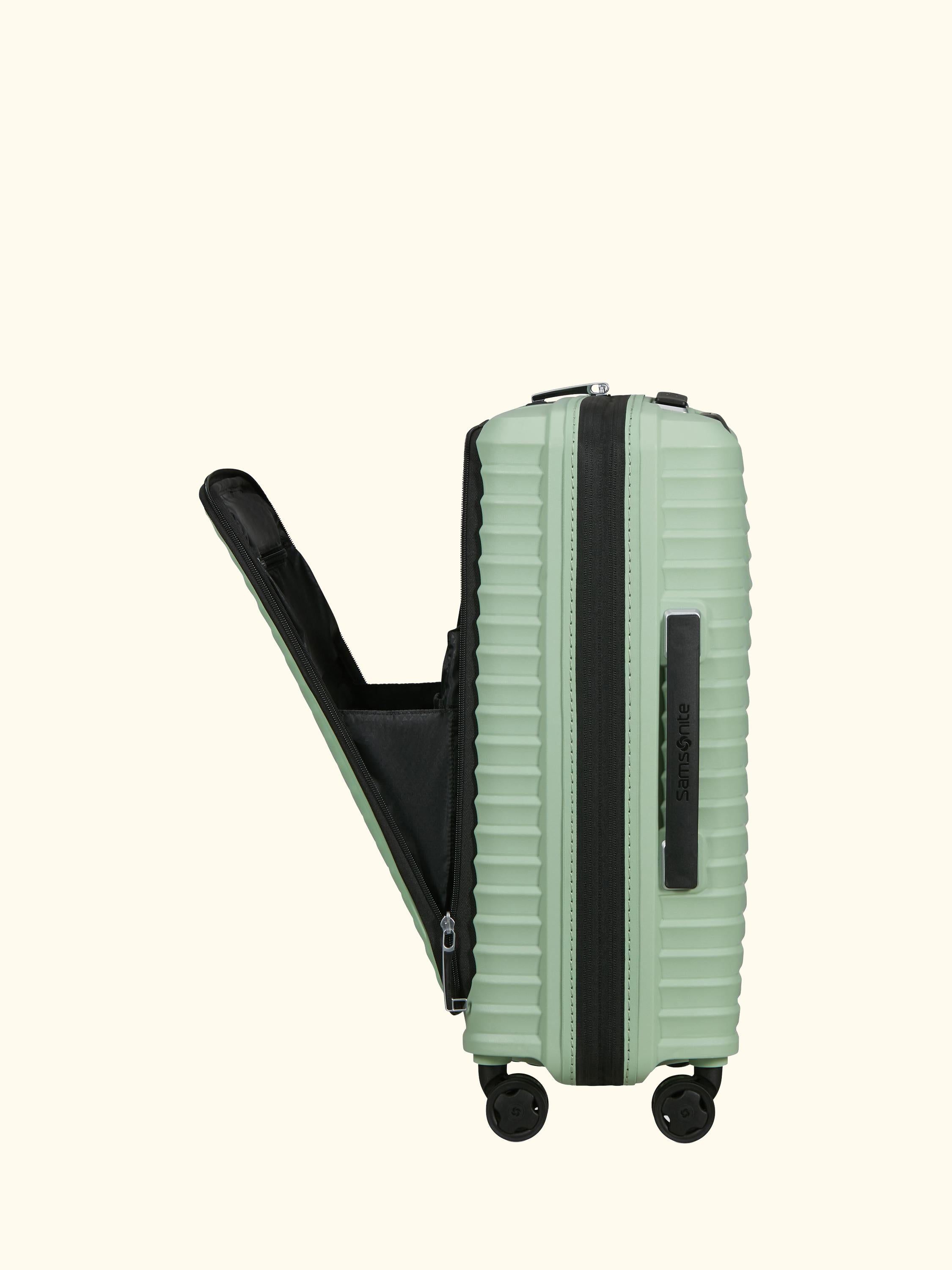 Upscape 55cm, Easy Access Expandable 4-Wheel Cabin Case, 48L