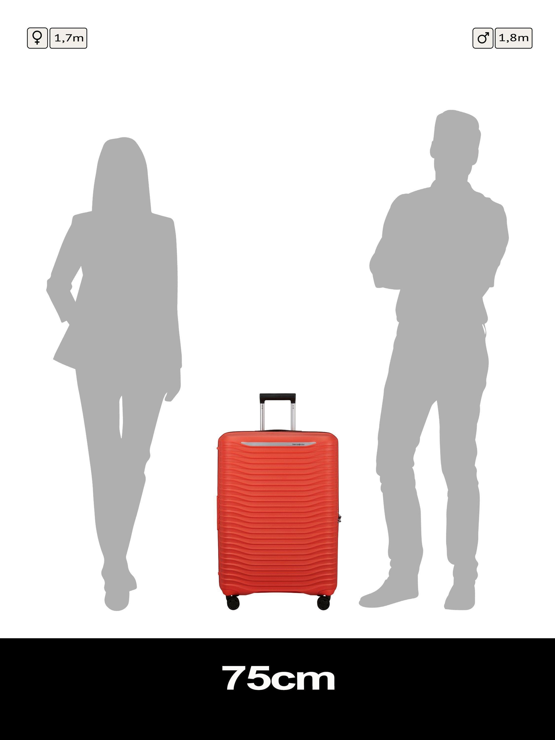 Upscape 75cm Expandable 4-Wheel Suitcase, 114L