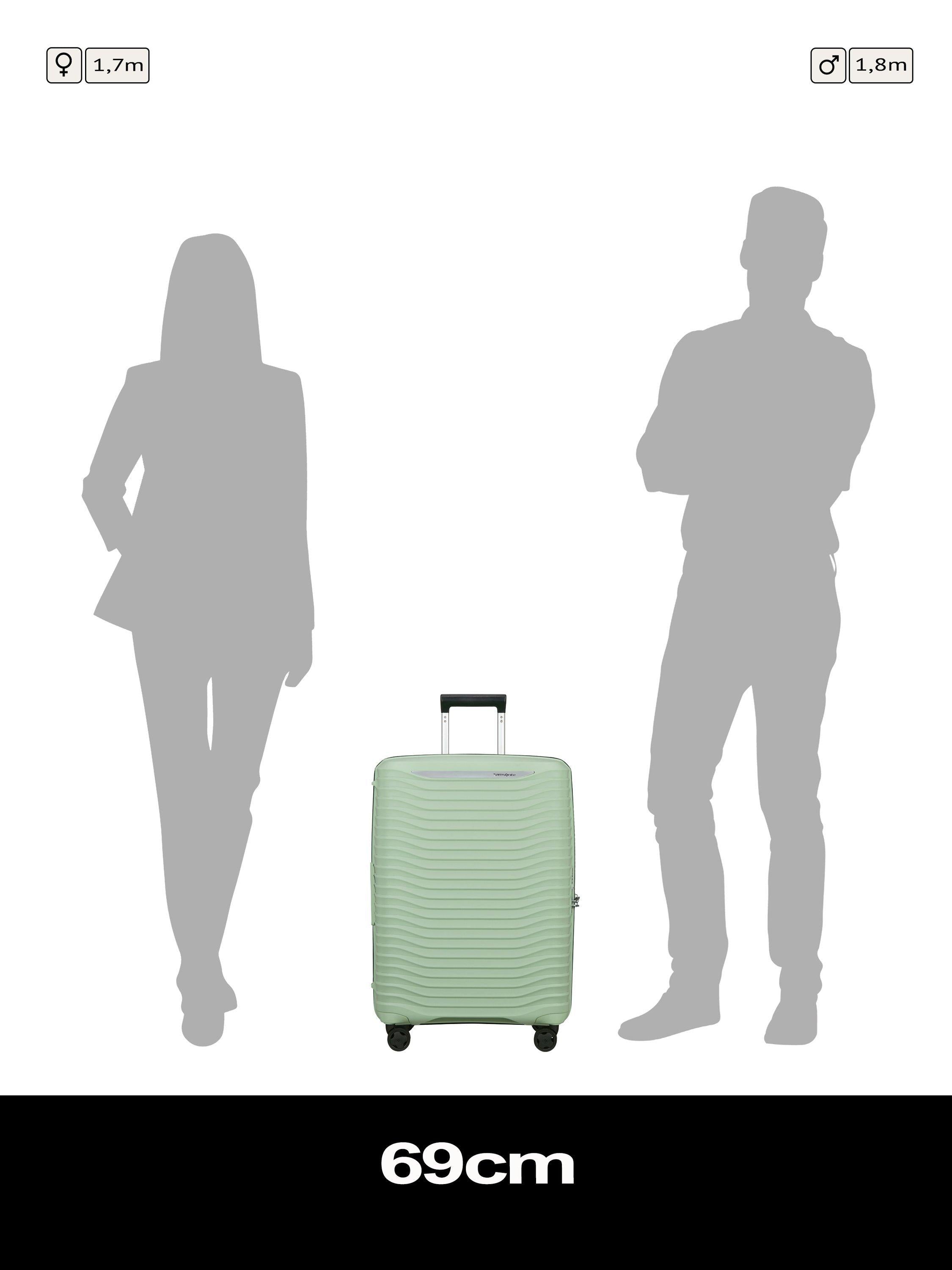 Upscape 75cm Expandable 4-Wheel Suitcase, 114L