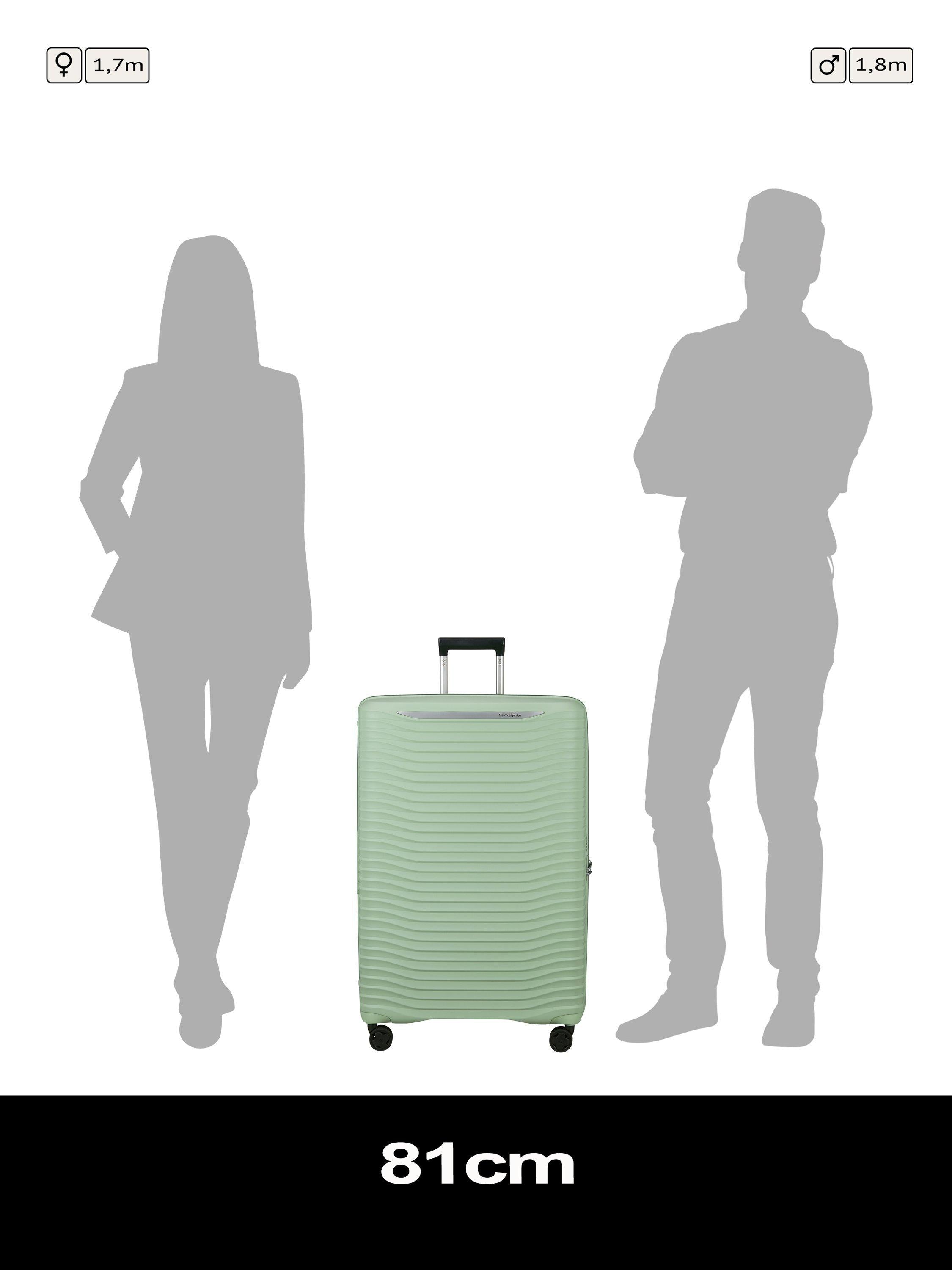 Upscape Expandable Large Spinner Suitcase, 145L