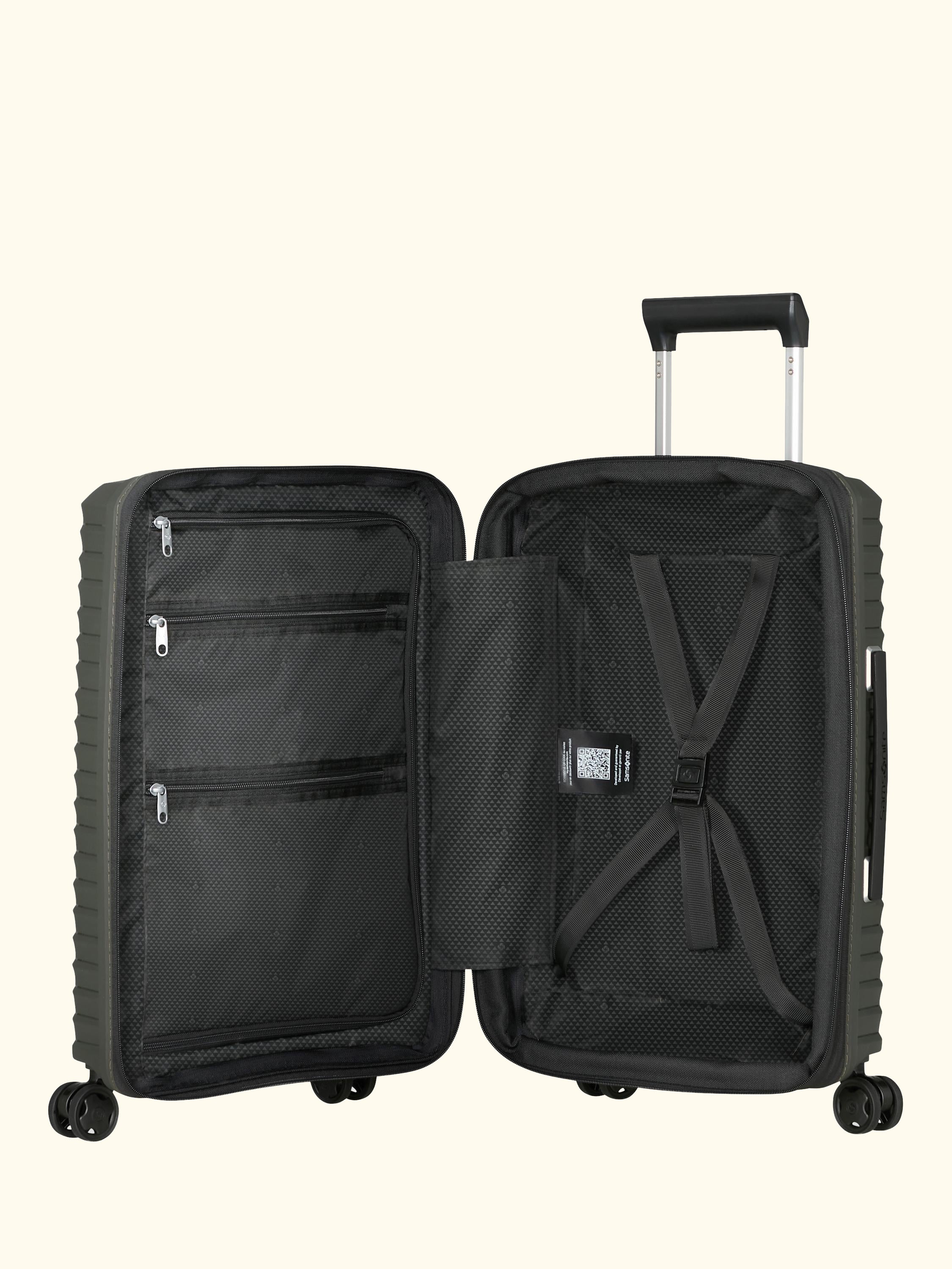 Upscape 55cm, 35cm Wide Expandable 4-Wheel Cabin Case, 45L