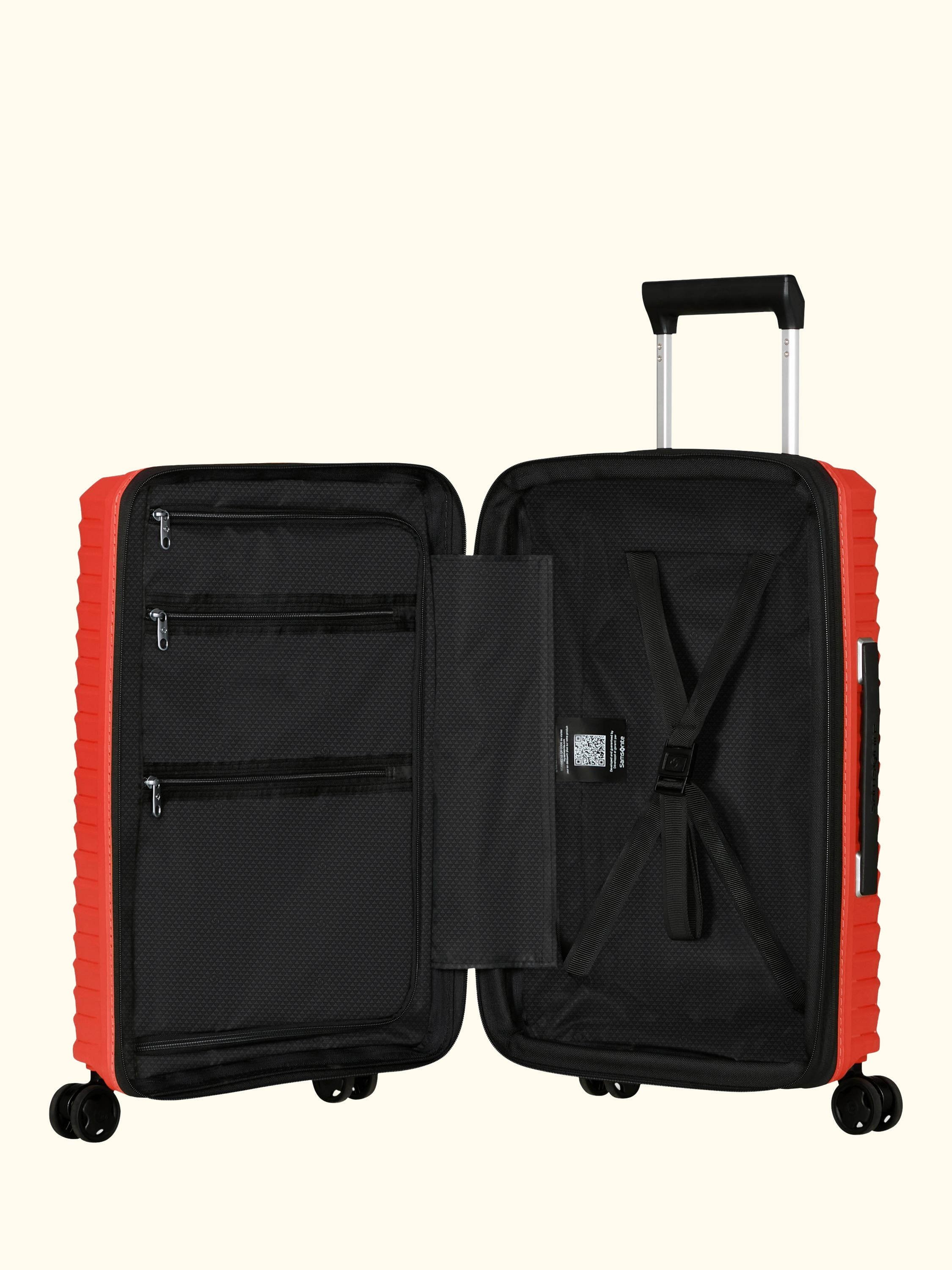 Upscape 55cm, 35cm Wide Expandable 4-Wheel Cabin Case, 45L