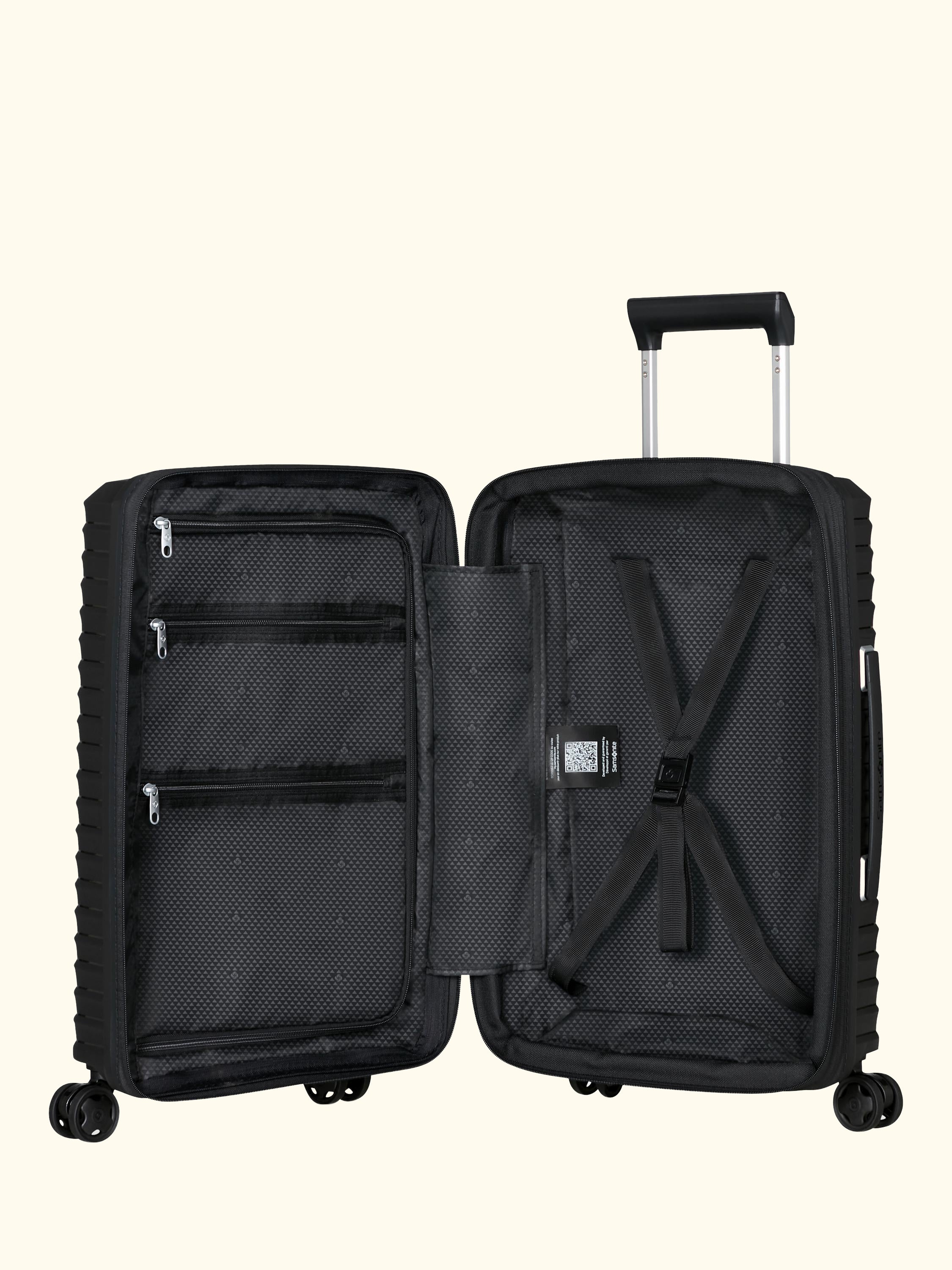 Upscape 55cm, 35cm Wide Expandable 4-Wheel Cabin Case, 45L